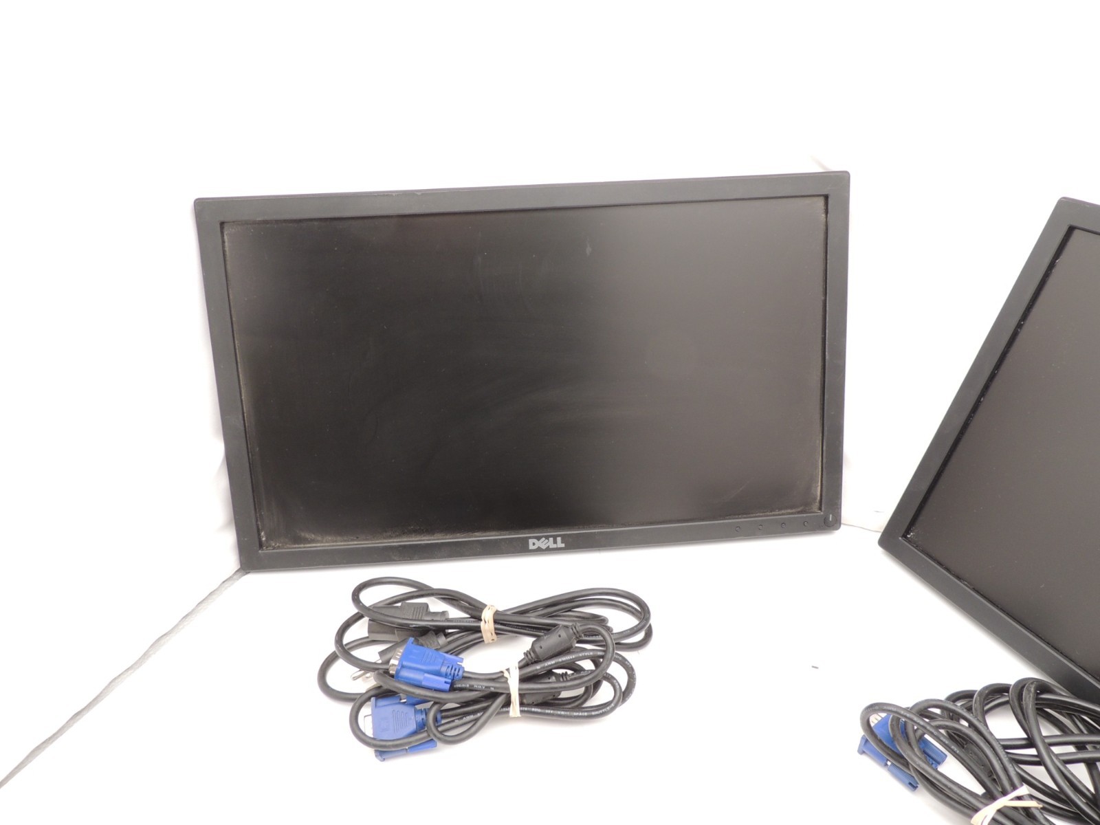 Lot of 2 Dell E2016Hb 20″ Dual LCD Computer Monitor 1600×900 VGA DP No Stand