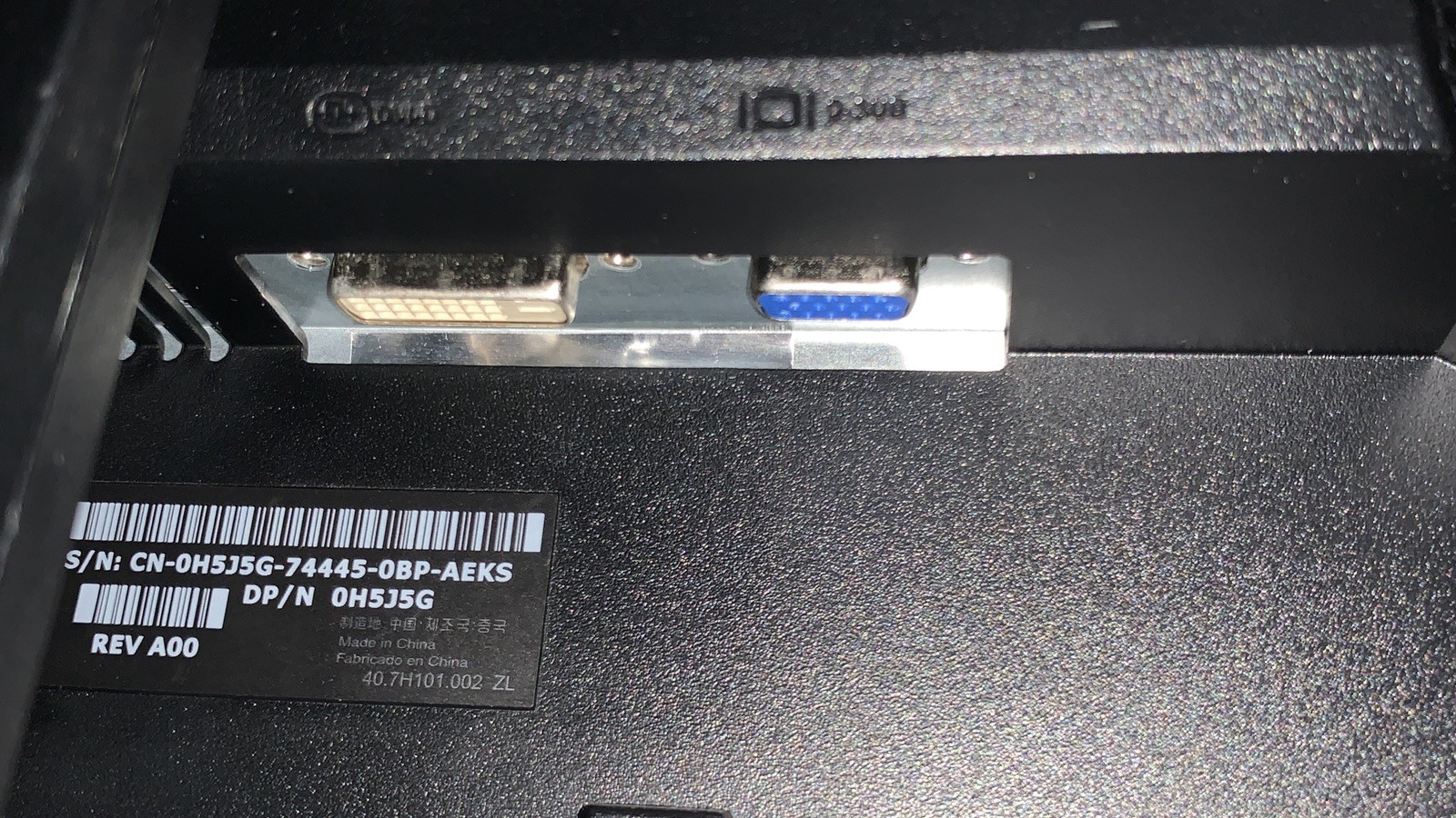 Dell E2011H 20″ TFT LED BackLight Widescreen LCD Monitor 1600 x 900 DVI VGA