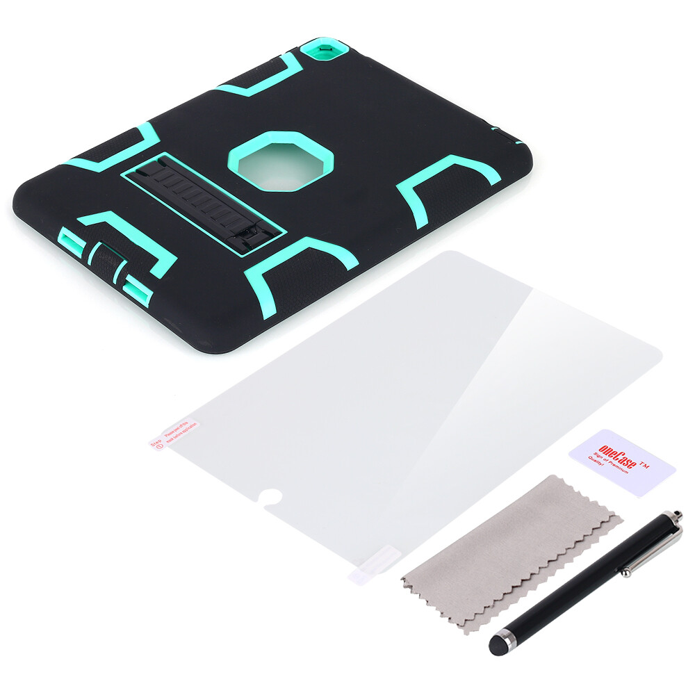 For iPad Air 2/1st Gen 9.7″ Case Hybrid Rugged Shockproof Heavy Duty Stand Cover