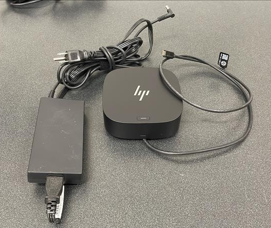 HP G5 USB-C Docking Station – Black (5TW10UT#ABA) (Tested and Working)