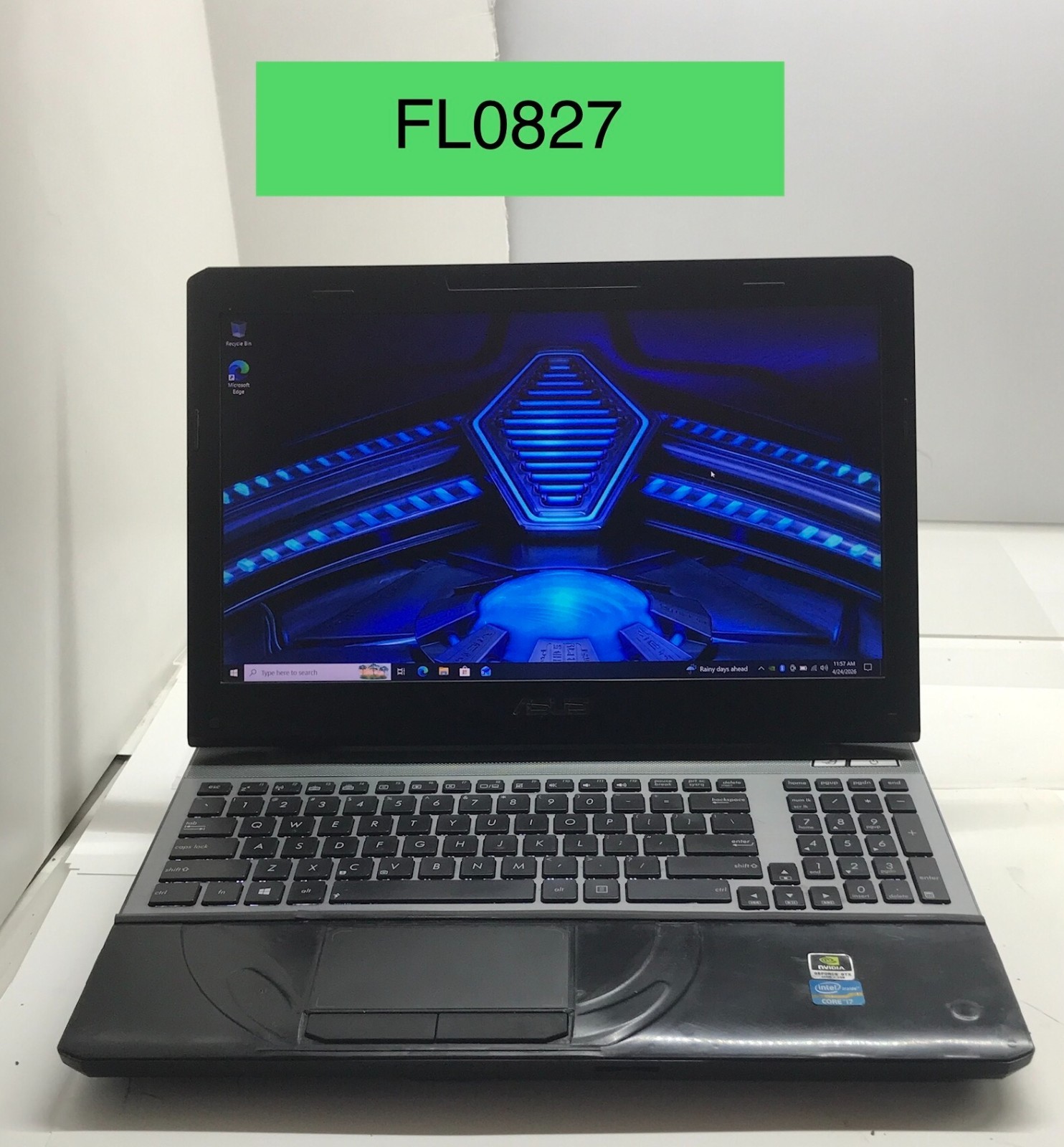 ASUS G55VW-DH71 i7-3630QM@2.40GHz 8GB RAM 1TB SATA HDD W10P *READ