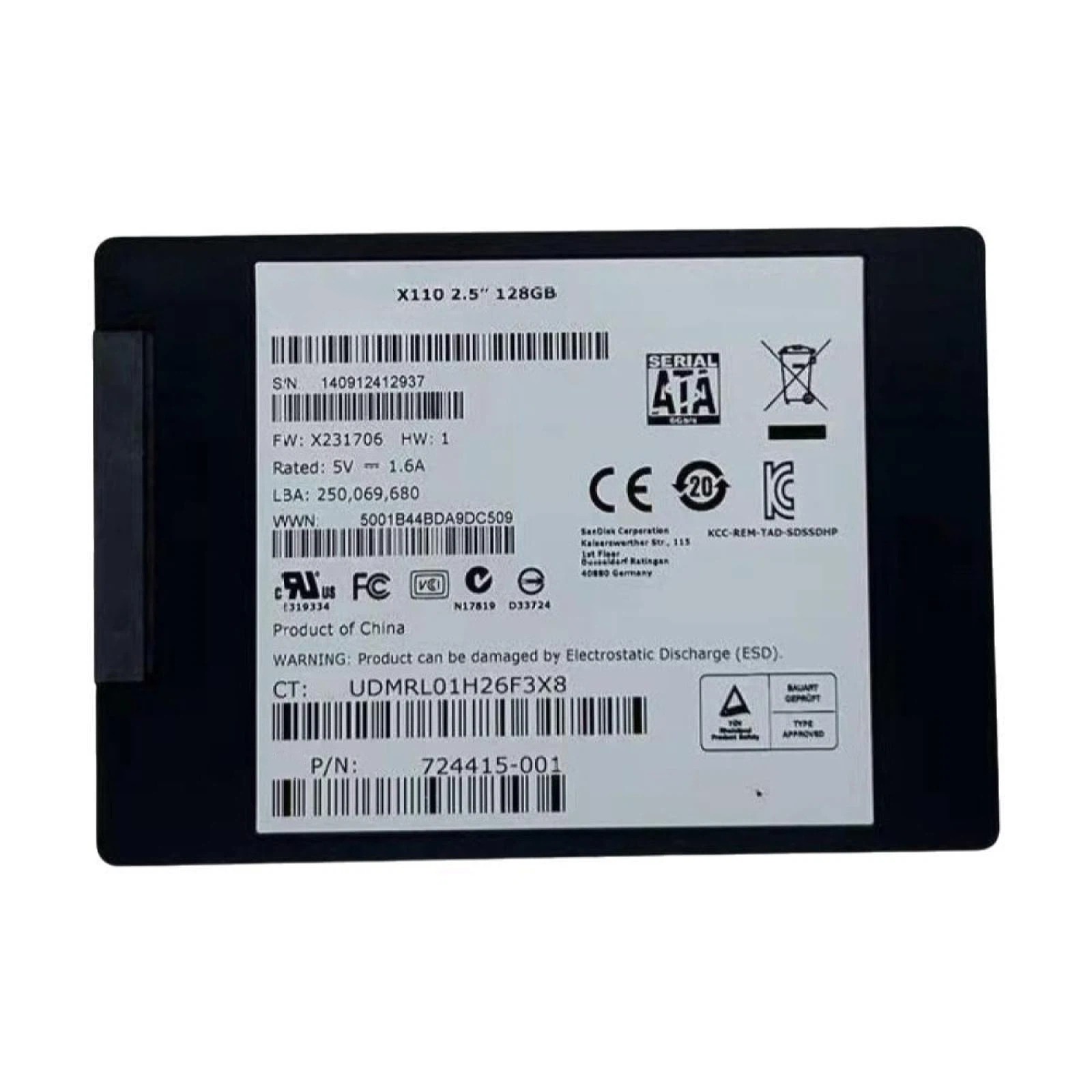 SSD Solid State Drive 2.5” 120GB 240GB 1Tb 128GB 512GB 256GB For SanDIsk Z400S