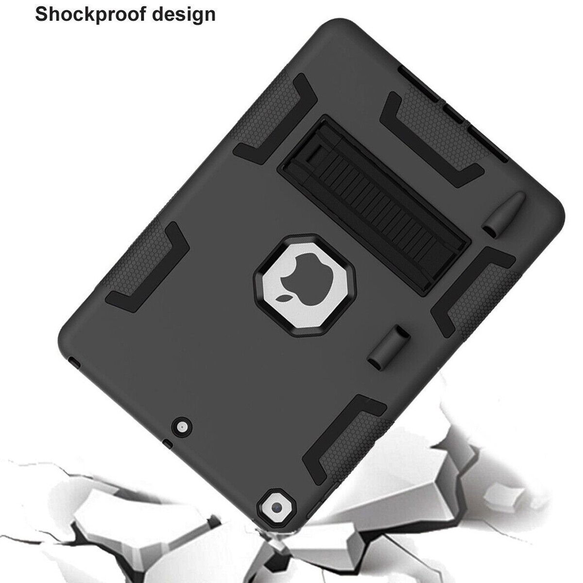 For iPad 9th 8th 7th 10.2″ Case Heavy Duty Shockproof Cover + Screen Protector