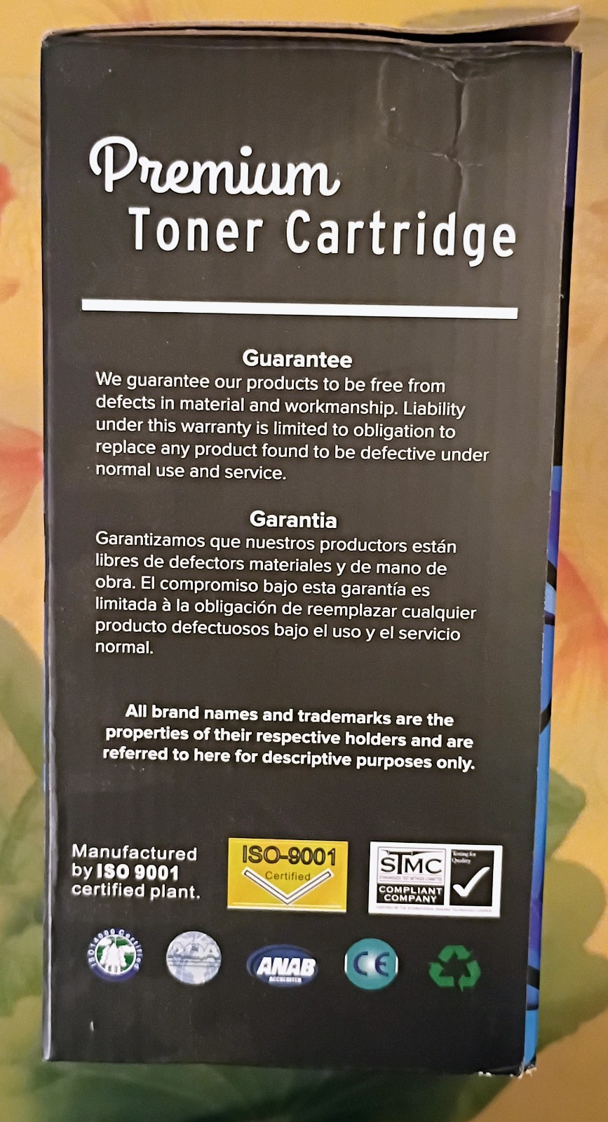 TN850 (TB-TN850) Premium Black Toner Cartridge Open box sealed toner
