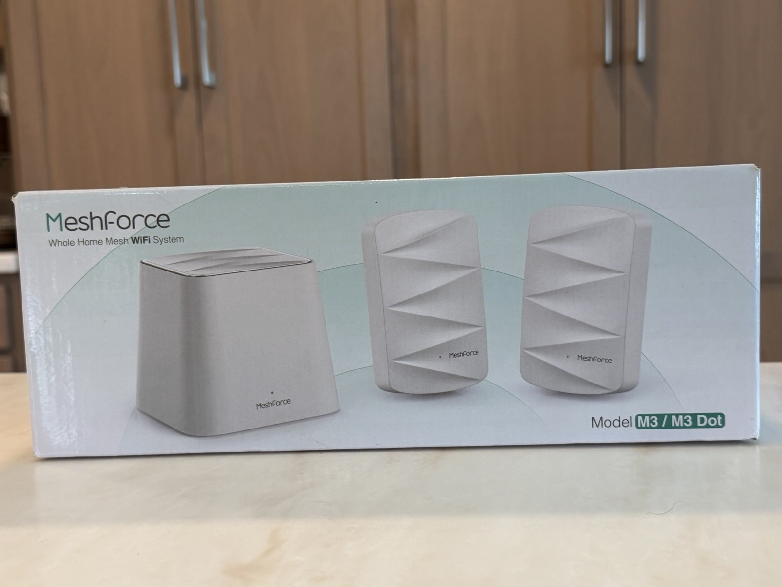 MeshForce M3 M3 Dot Whole Home Mesh WiFi System (1 WiFi Point & 2 Dots