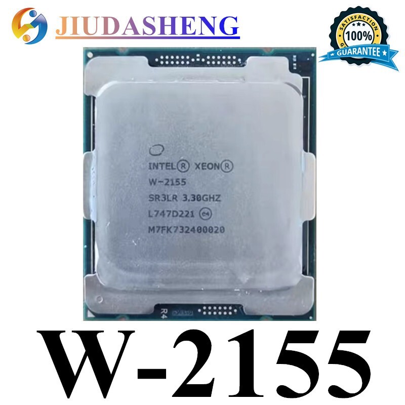 Intel Xeon W-2155 CPU SR3LR 3.3 – 4.5 GHz, 13.75MB, 10 Core,Socket LGA2066 140W