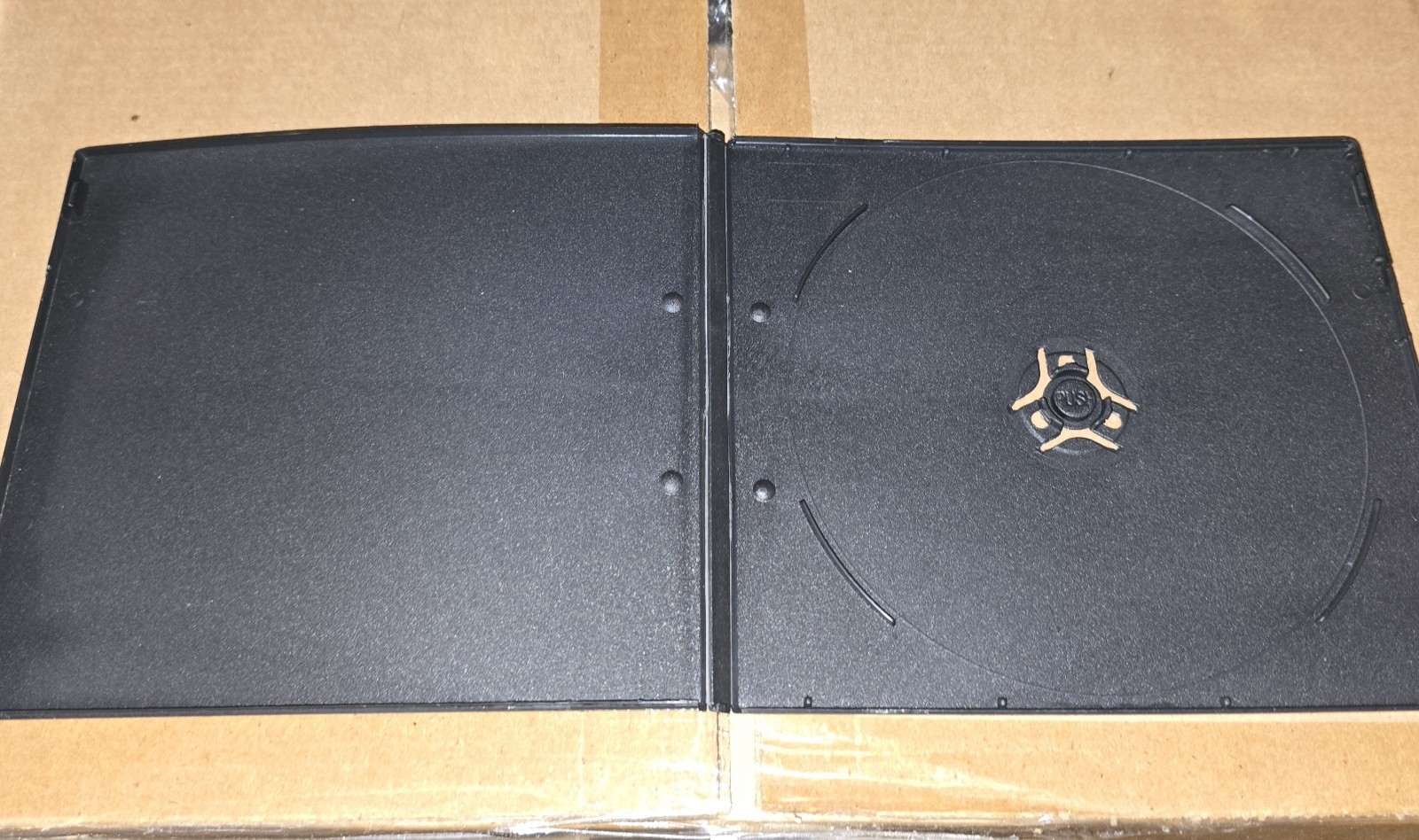 SLIM Black Single DVD Cases 7MM Lot – 200pc
