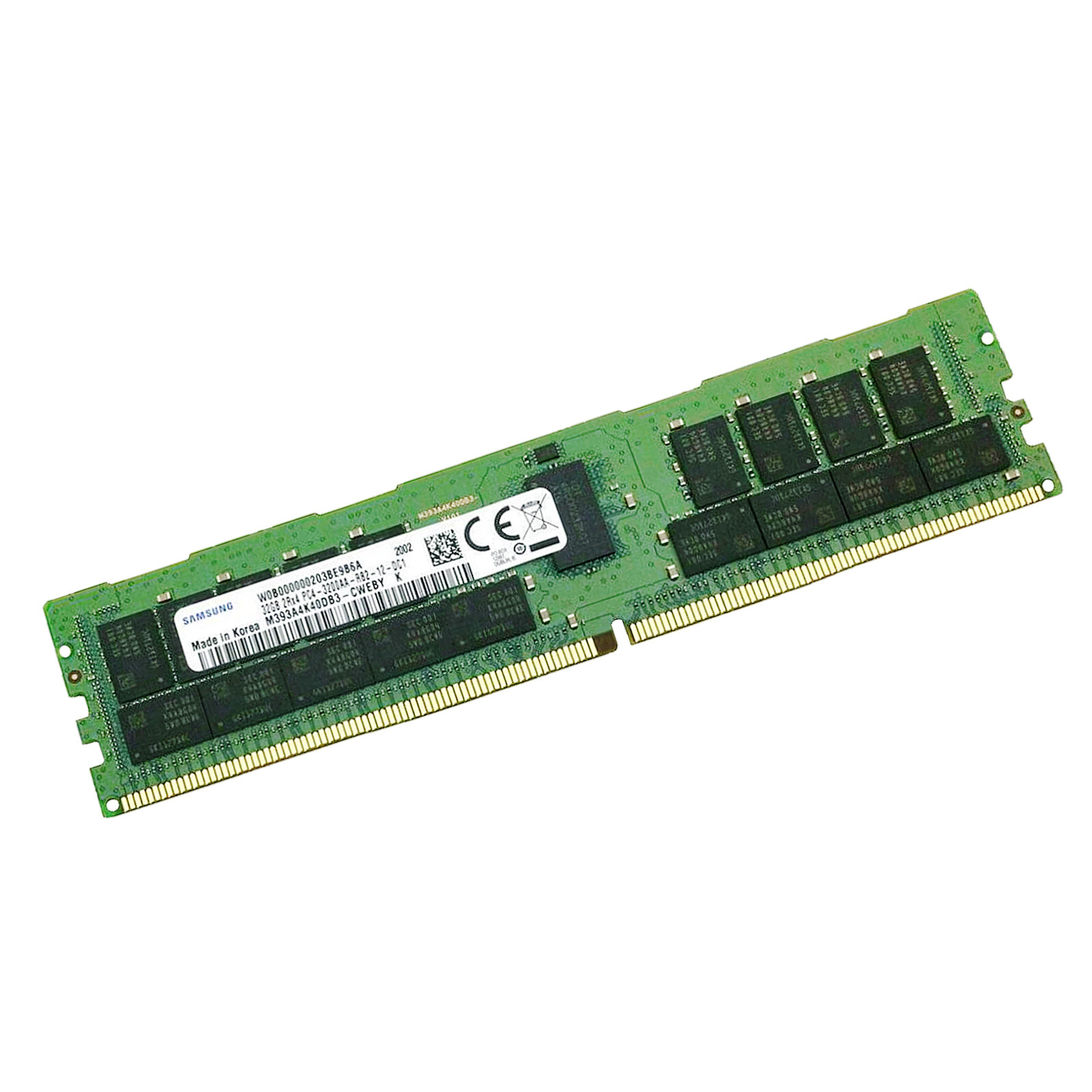 Samsung 32GB 3200MHz DDR4 RDIMM PC4-25600 2RX4 Server Memory M393A4K40DB3-CWE