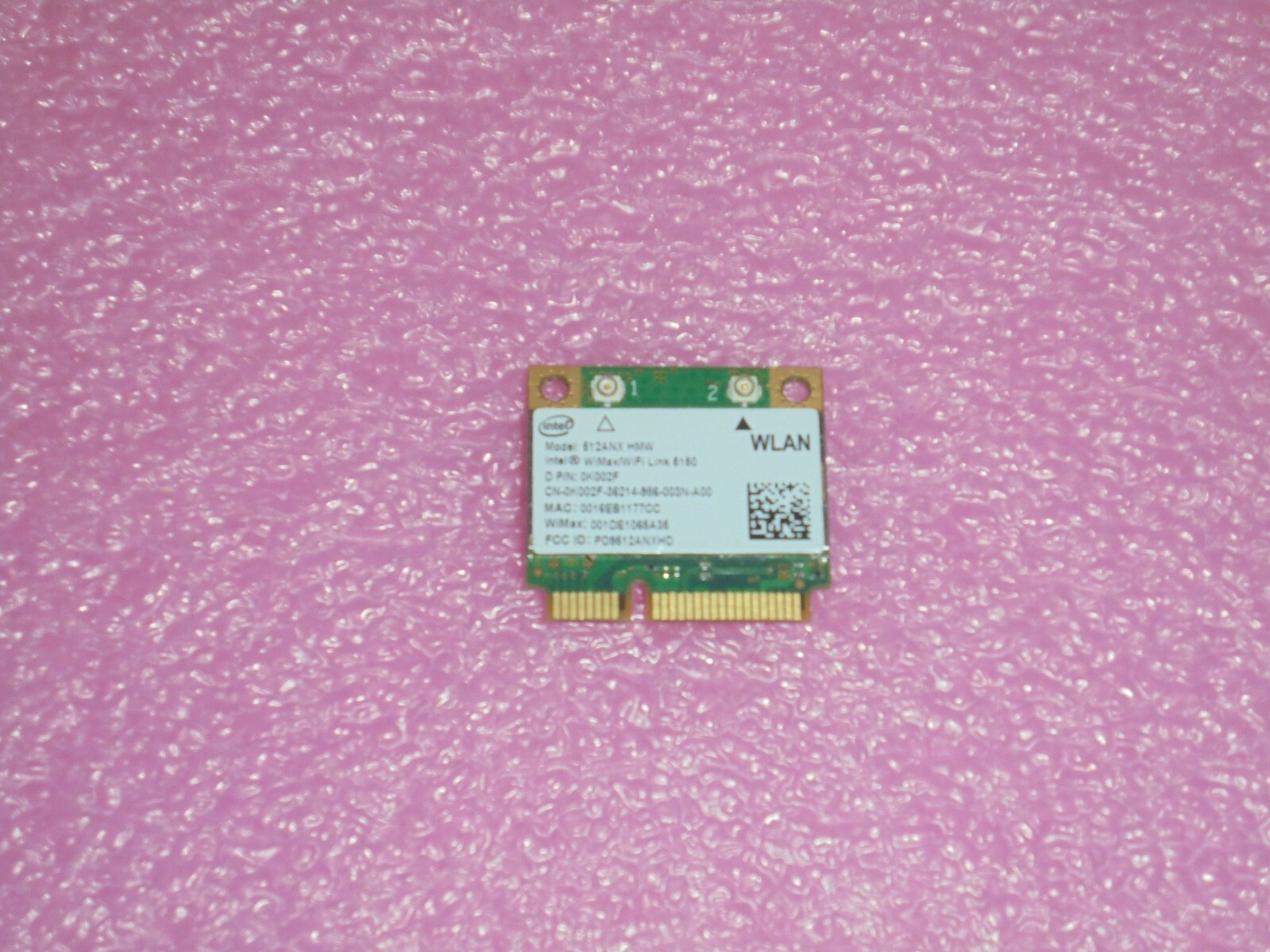 Dell K002F Intel WiMAX WiFi Link 5150 512ANXHMW 802.11a/b/g/Draft-N PCIe Half a