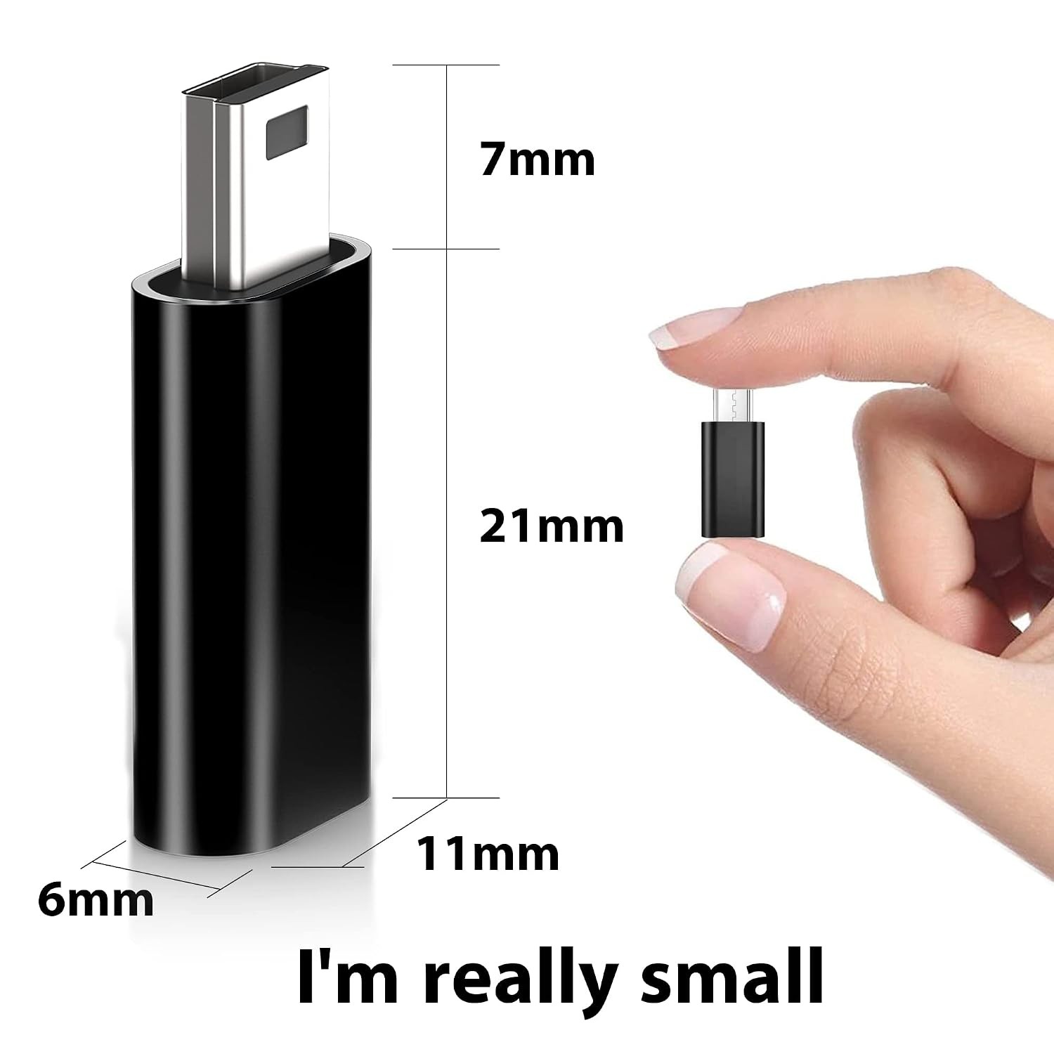 USB C to Mini USB Adapter Converter 2.0 Type C Female to Mini USB Male
