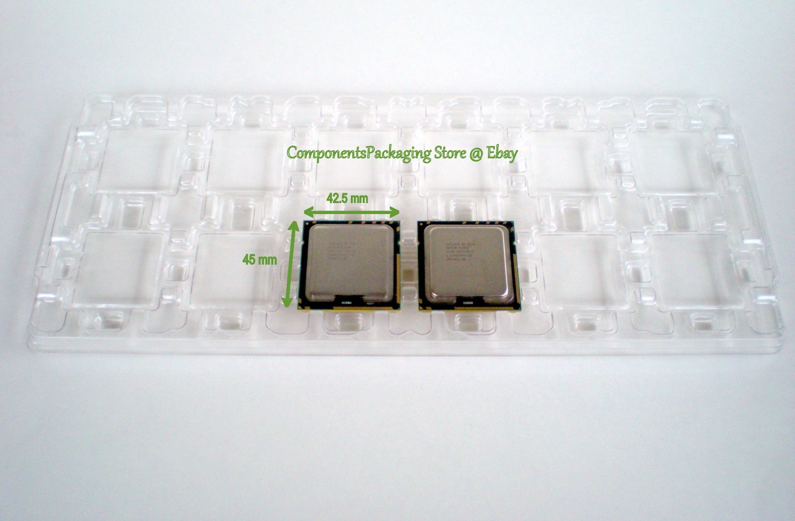 50 Socket B LGA1366 1356 CPU Tray for Intel i7 Xeon E5 CPU’s Fits 600 Processors