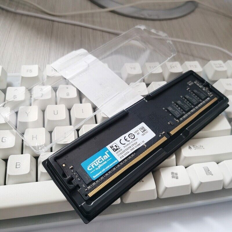 Crucial DDR4 4GB 8GB 16GB 2400Mhz 2666 3200 PC4 288pins Desktop Memory Dimm Ram