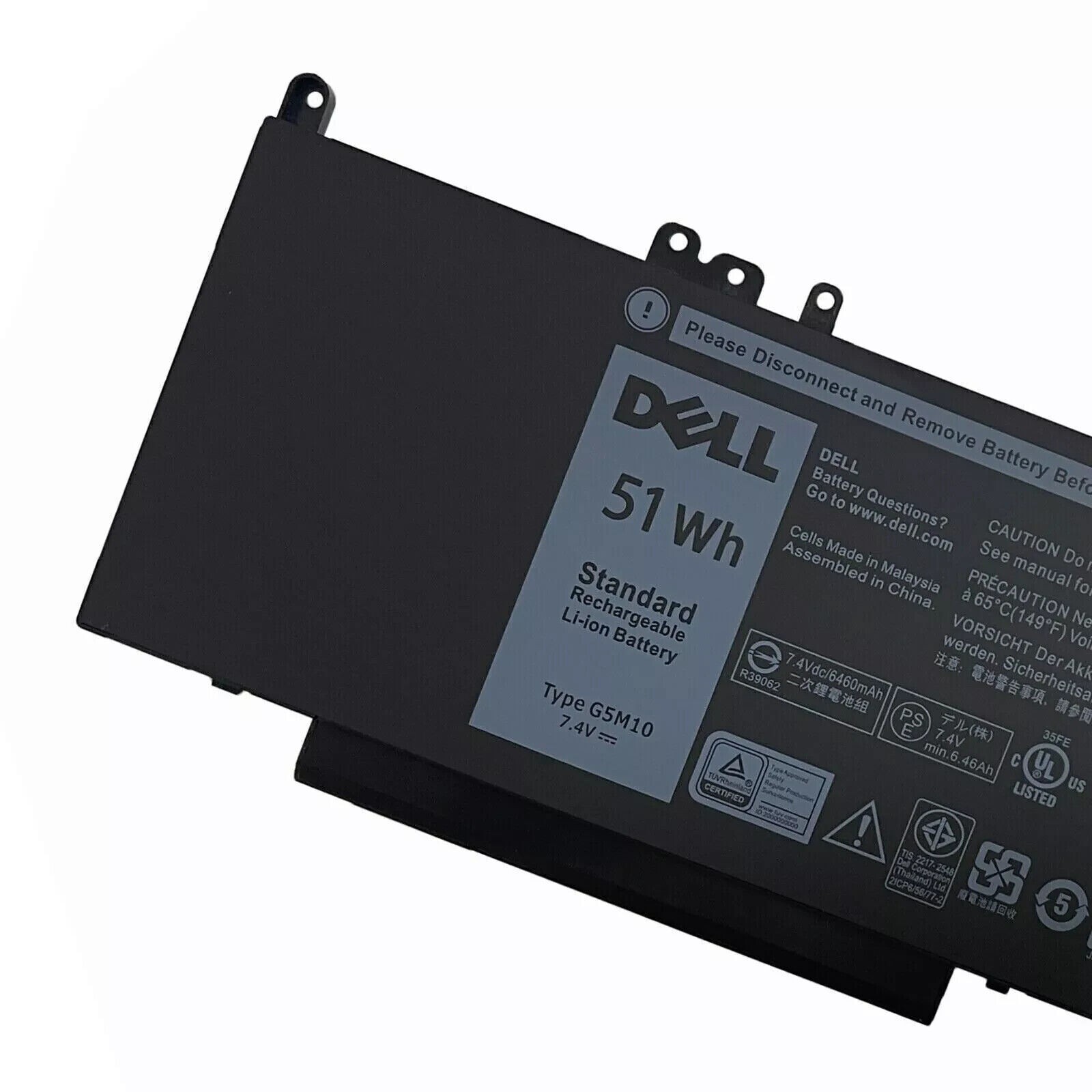 Genuine 51WH G5M10 Battery for Dell Latitude E5450 E5550 E5570 E5470 E5270 8V5GX