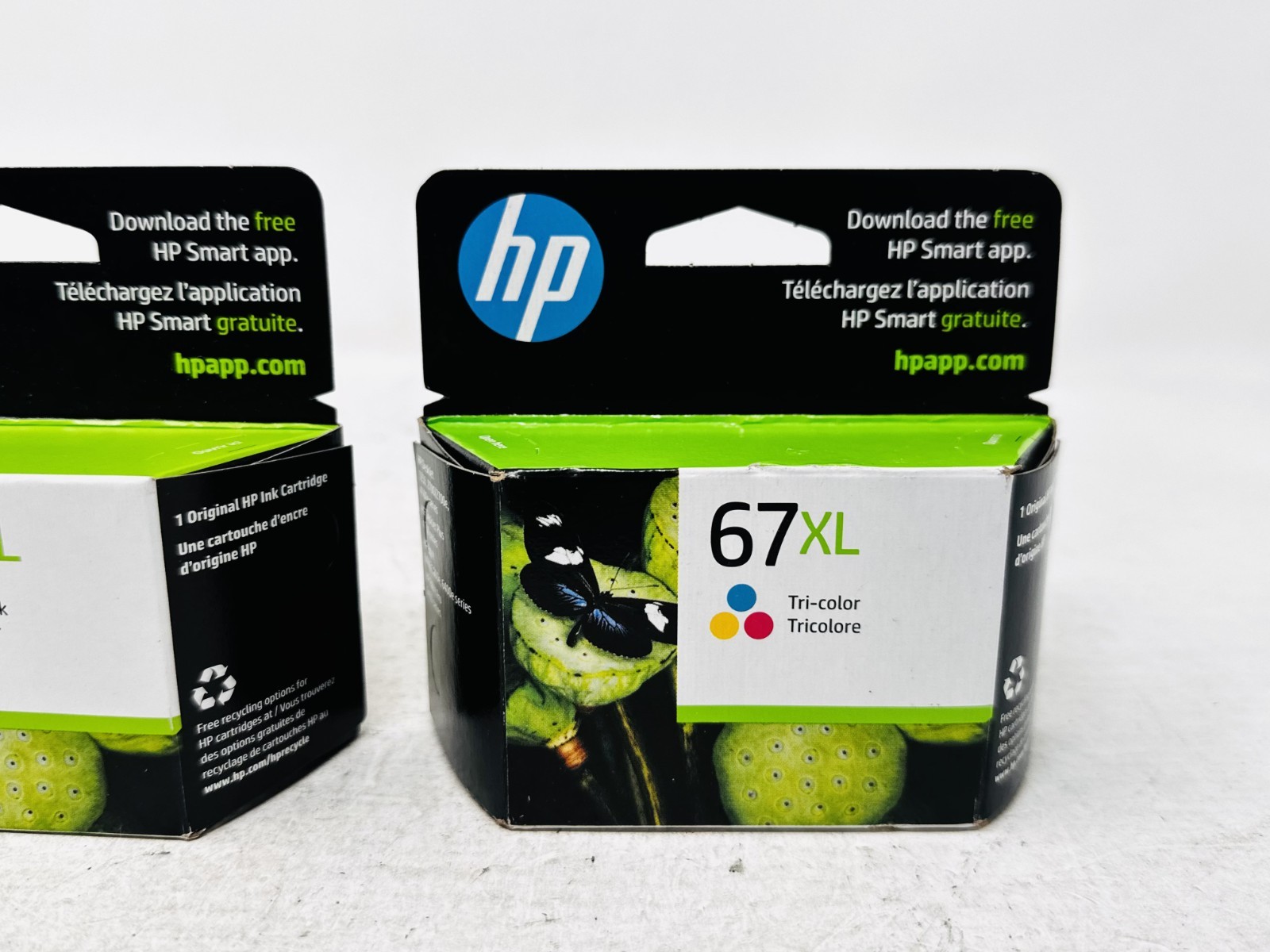 HP 67XL Black & Tricolor Ink Set 3YM57AN, 3YM58AN Sealed – EXP Jul 2024/Jan 2025