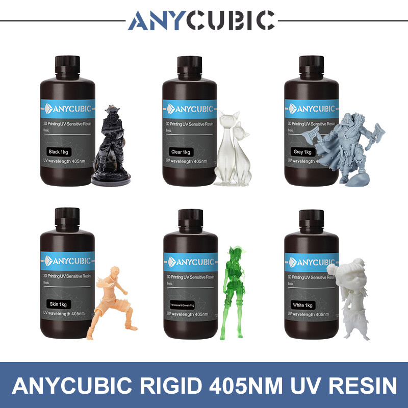 【Buy 3 Pay 2】ANYCUBIC 1KG Standard Resin V2 3D Printer Resin For LCD 3D Printer