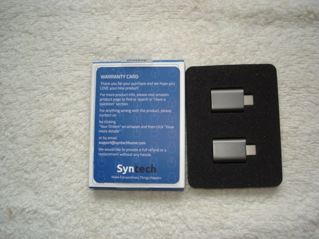 Syntech MARK3 USB Type C Male To USB Adapter (2 Pack)