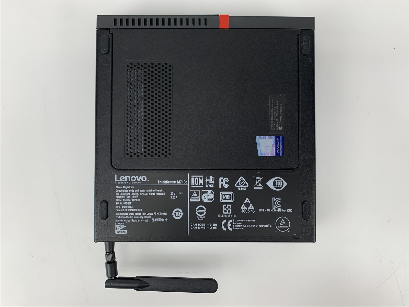 Lenovo ThinkCentre M710q Intel i3-7100T 3.40GHz 8GB Ram 256GB NVMe SSD Win11 Pro