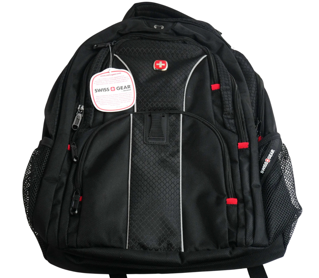 SwissGear – SA1010 Laptop Backpack Black – Free shipping