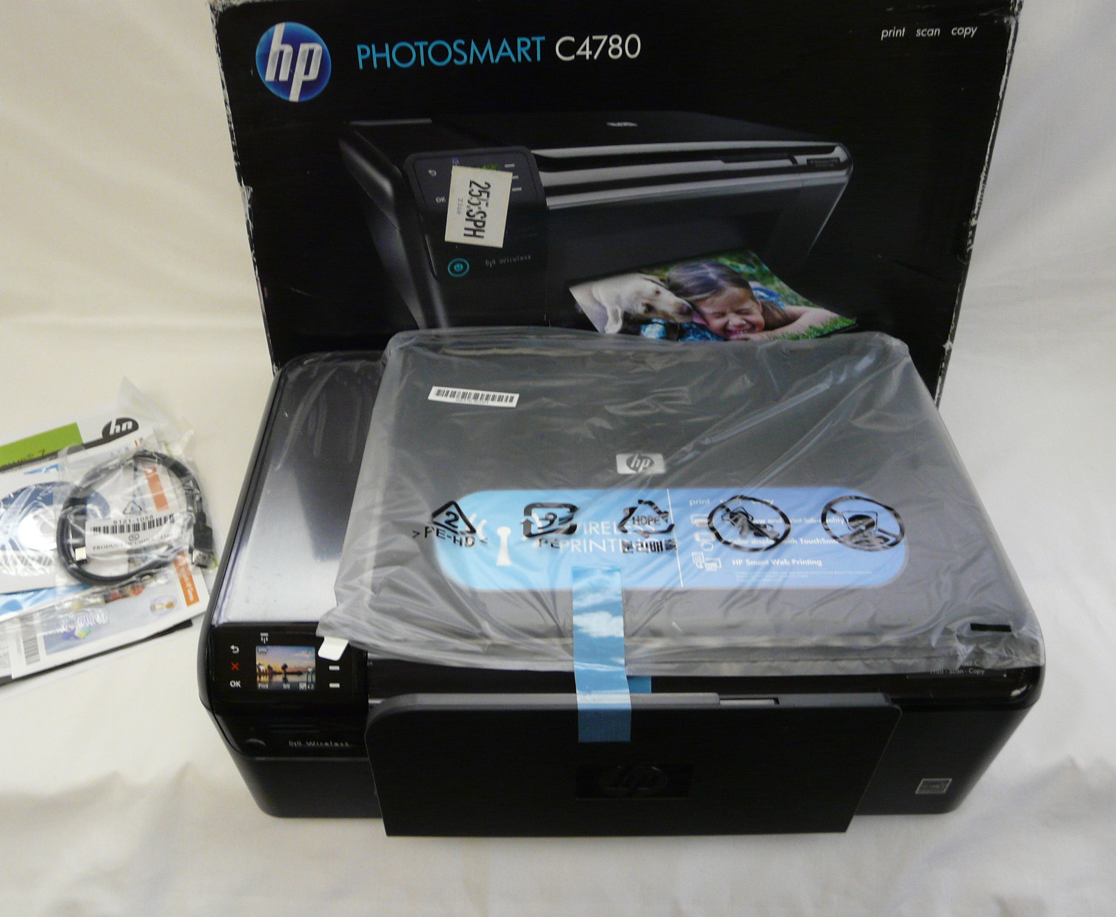 HP Photosmart C4780, New Replacement Printer -No Power Cord or Ink, Q830A