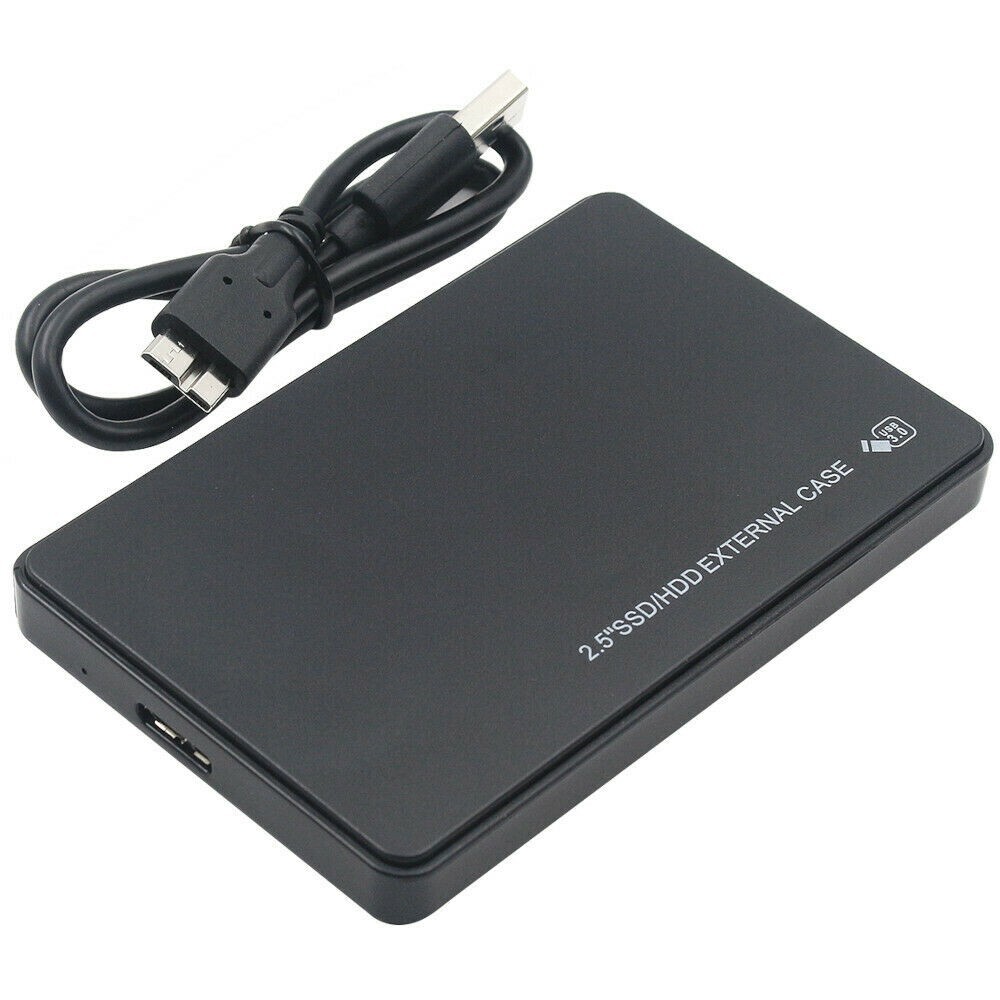 2.5″ SATA USB 3.0 Hard Drive Disk HDD SSD Enclosure External Laptop Case