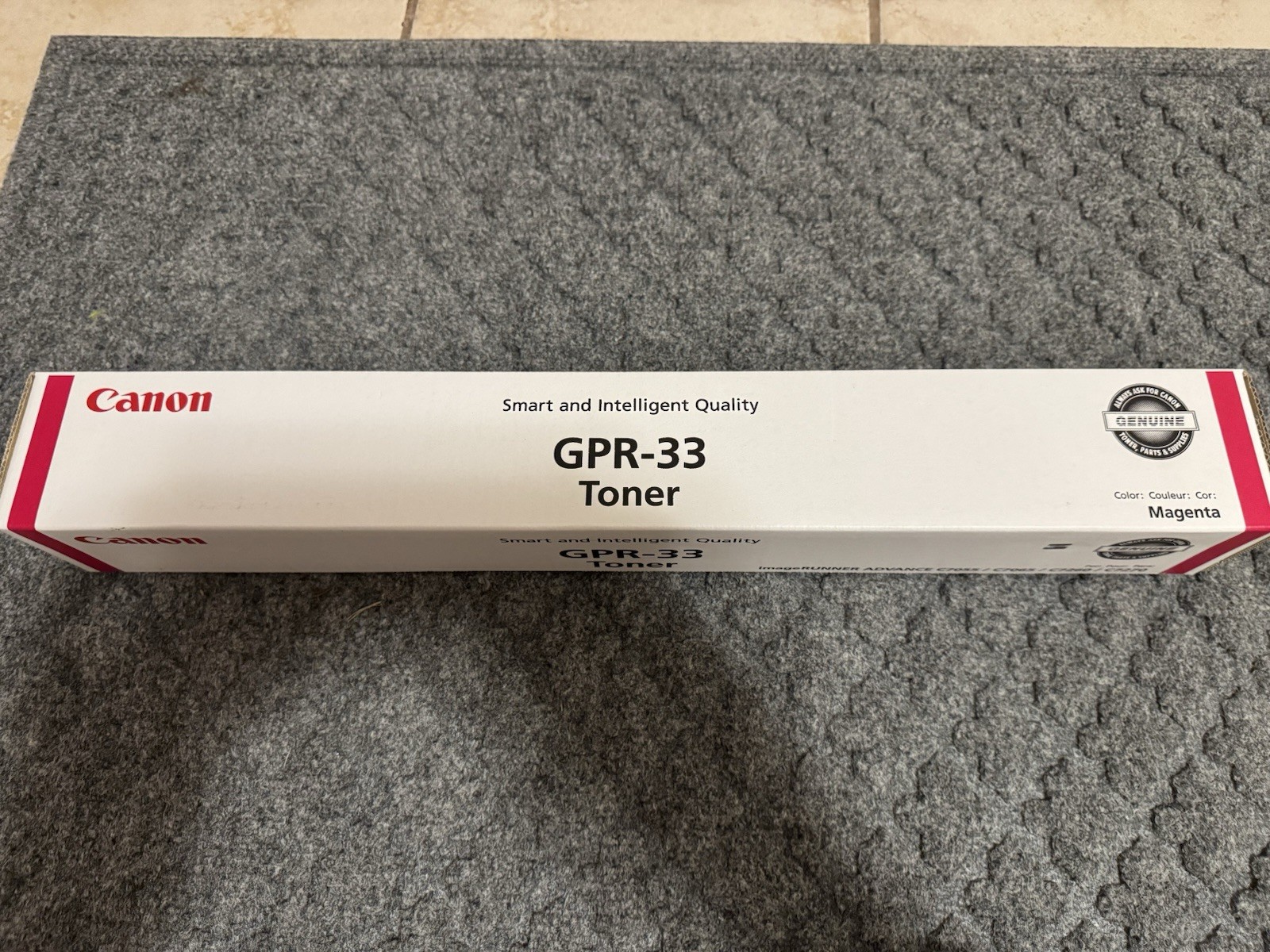 NEW Genuine Canon GPR-33 Magenta Toner Cartridge 2800B003
