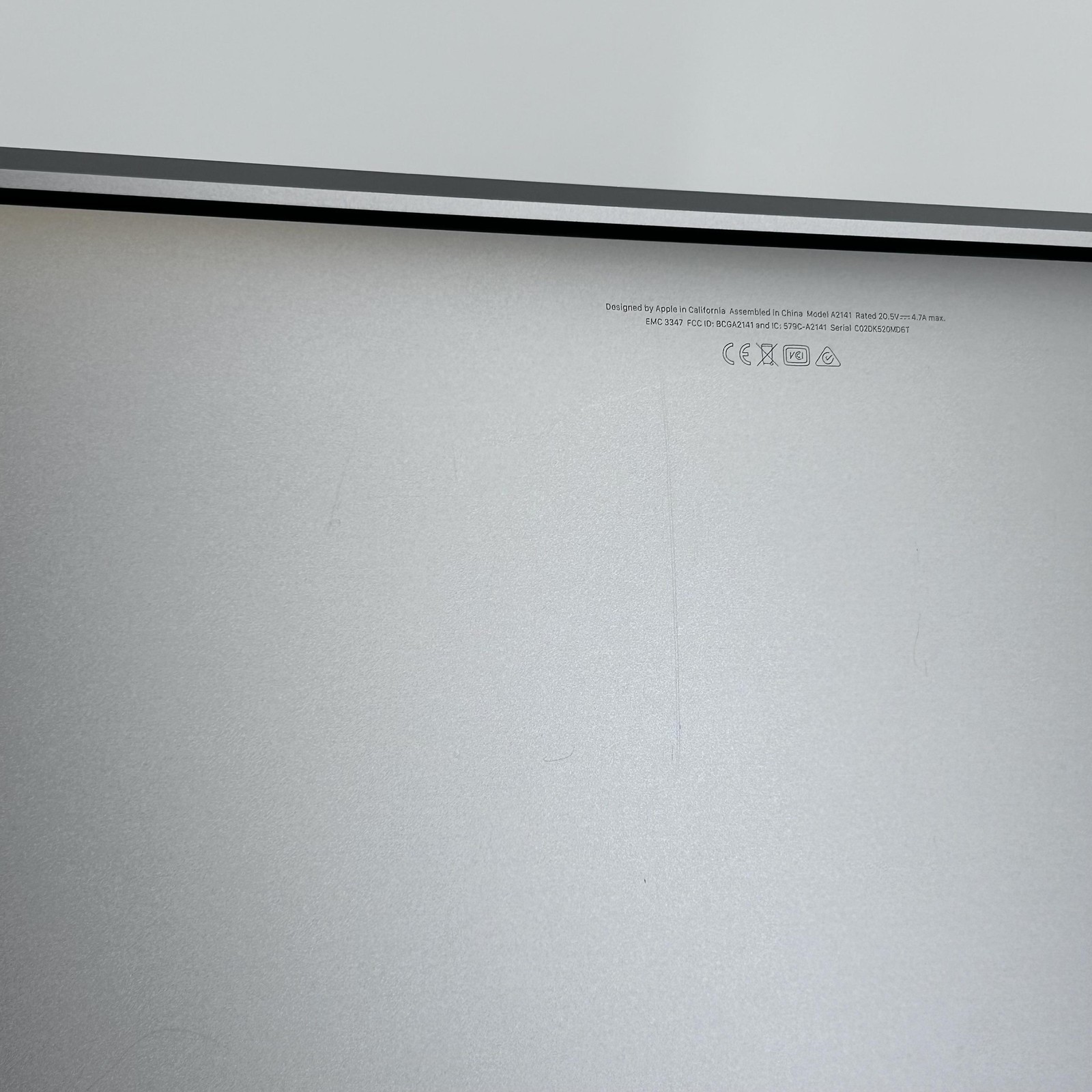 MacBook Pro 16 Touch Bar Space Gray 2019 2.3GHz i9 32GB 4TB SSD Radeon Pro 5500M