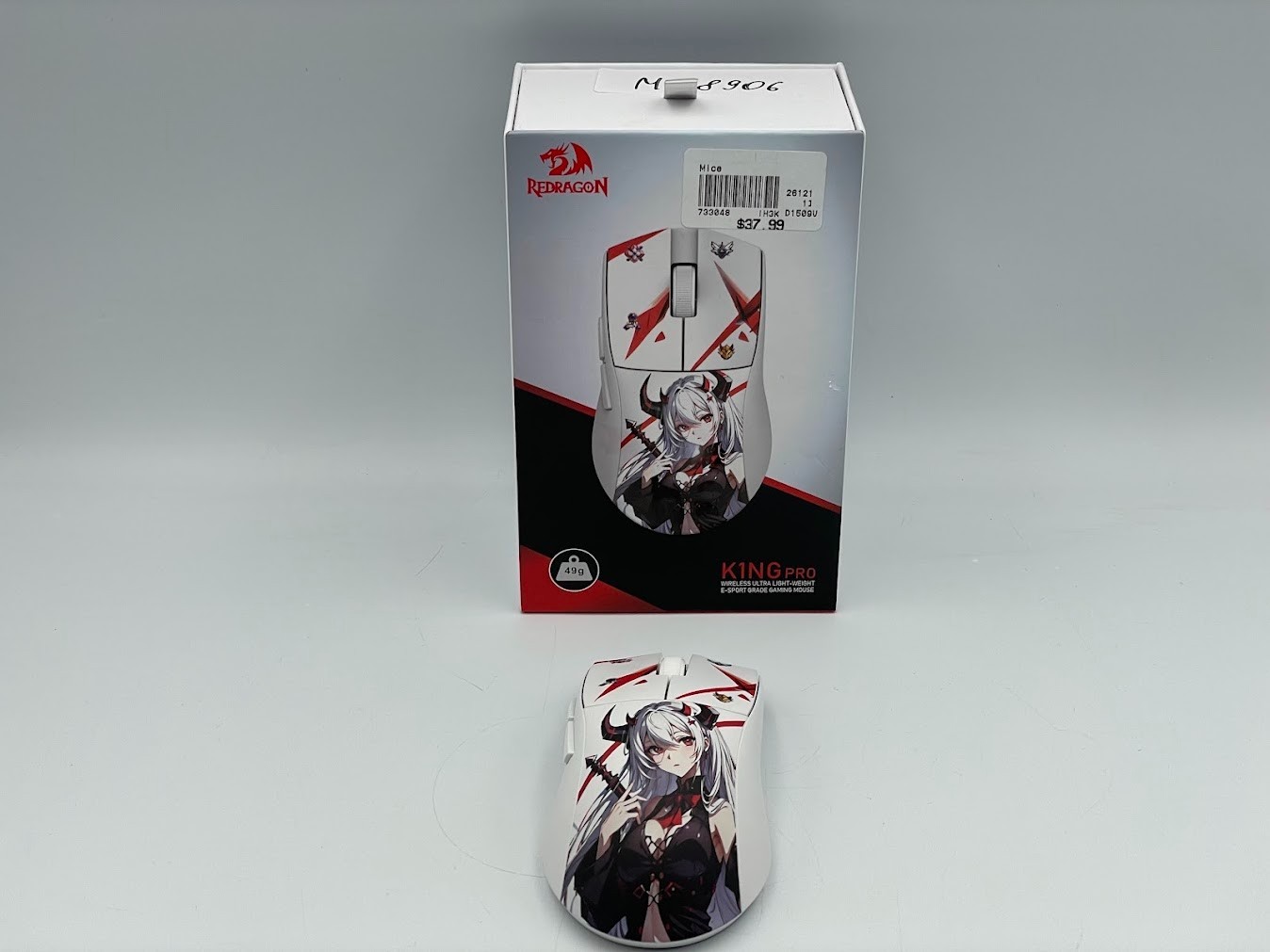 Redragon MCM916H Ultra Light Wireless Gaming Mouse (White) – Redragon Anime