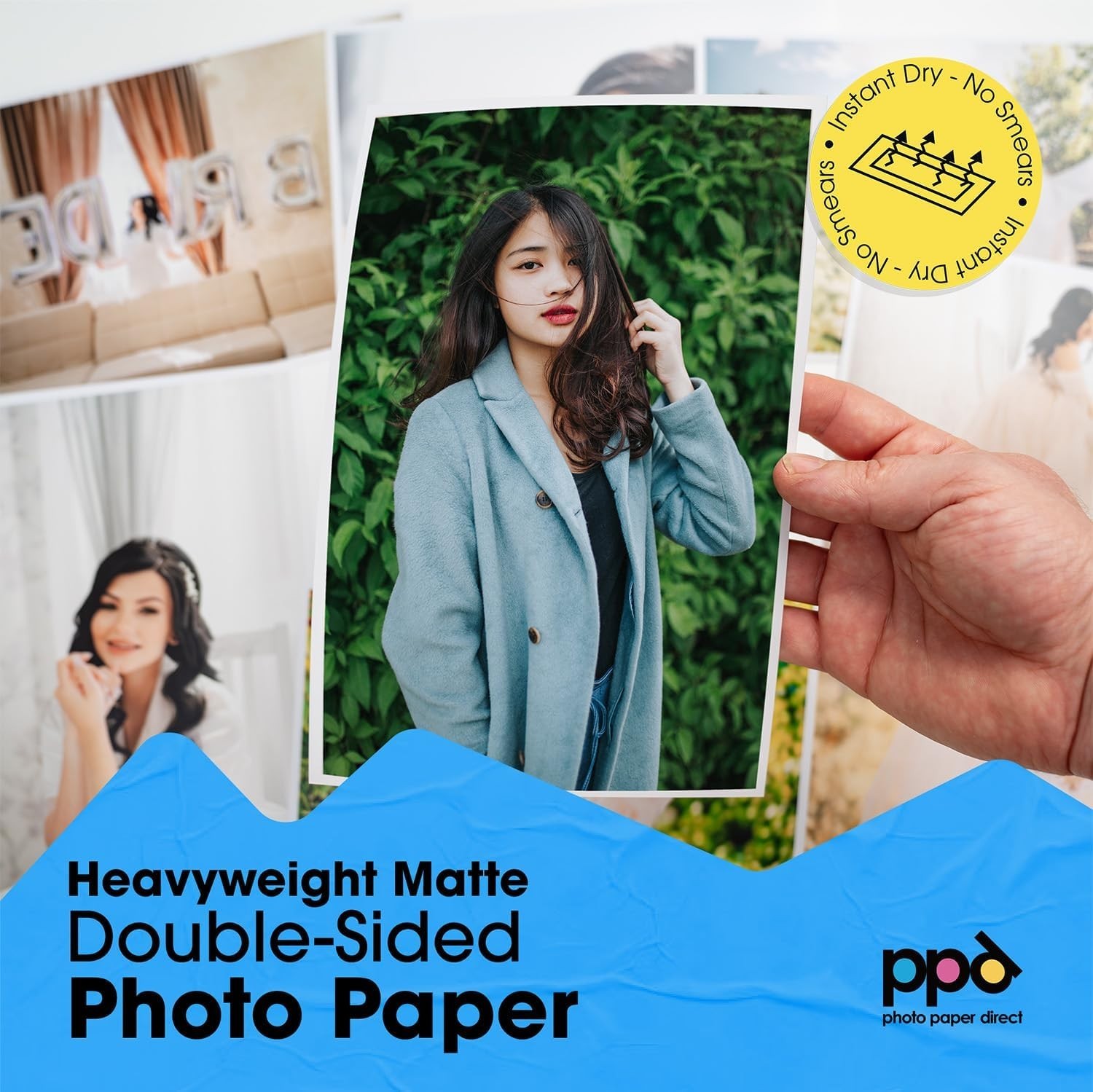50 Sheets Inkjet Matte Double-Sided Photo Paper – 8.5×11 210gsm