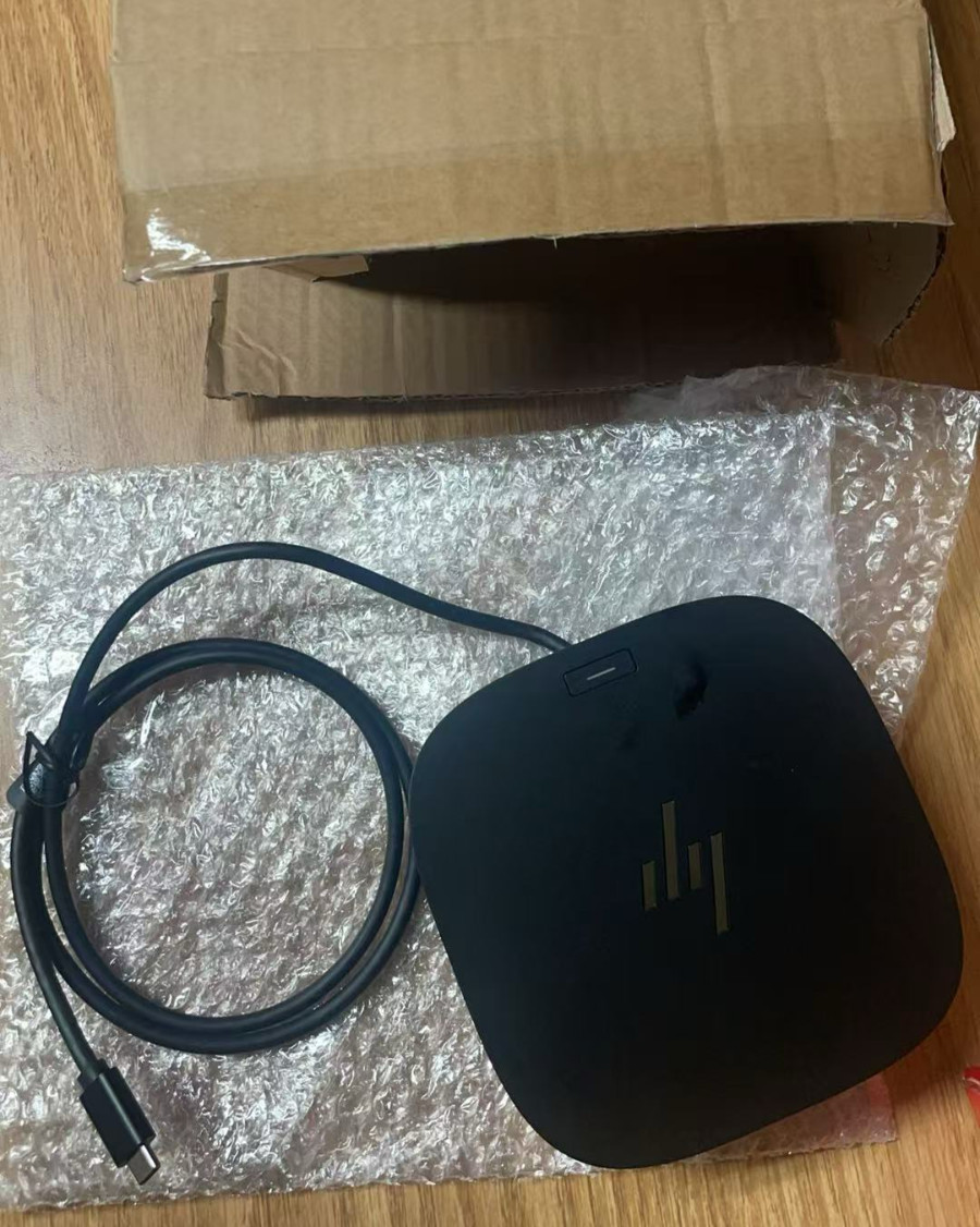 HP USB-C Dock G5 Docking Station 5TW10UT#ABA Black + HP 120W Power Adapter NEW!
