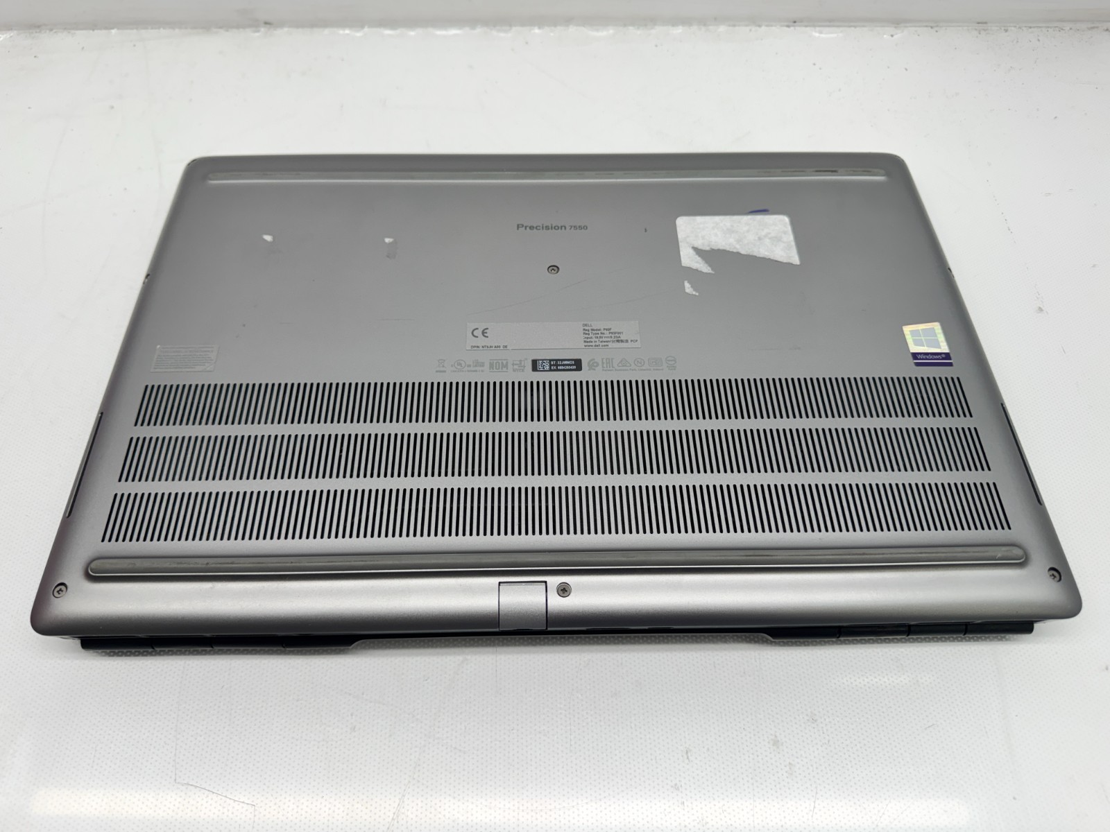 Dell Precision 7550 Intel i7-10850H@2.70GHz 16GB T2000 W/AC NO SSD *READ*