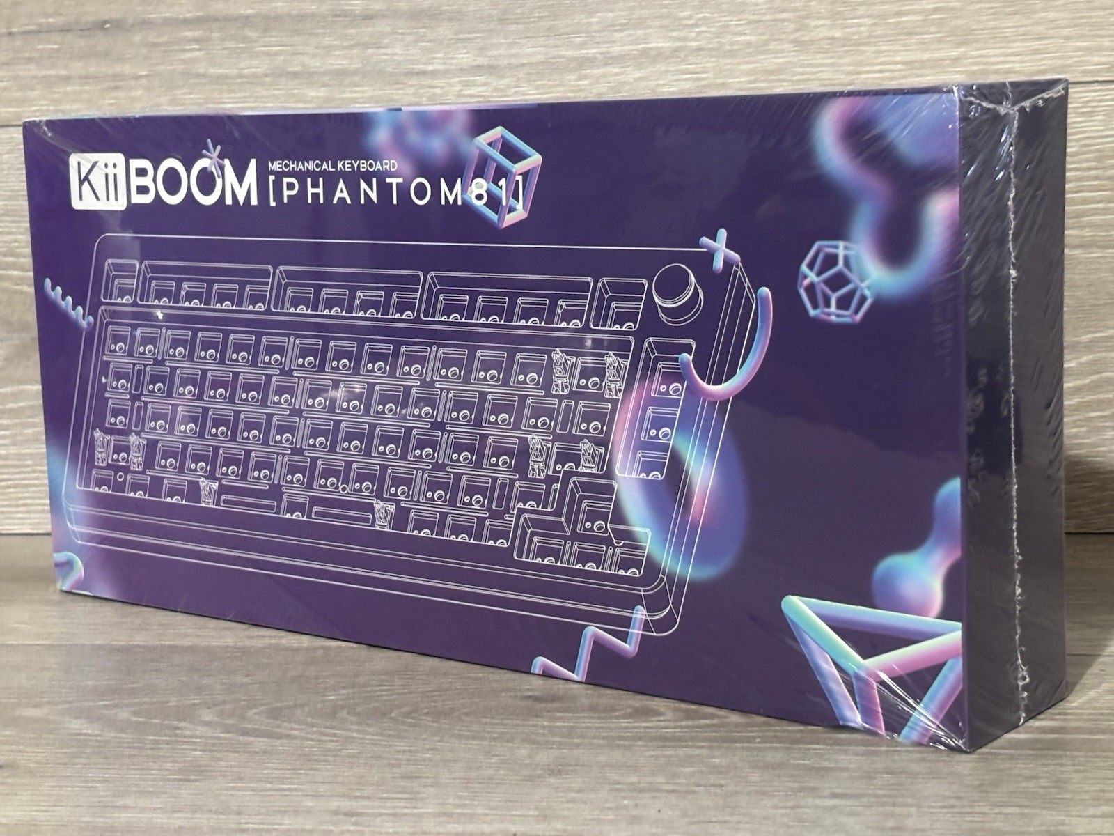 KiiBOOM Mechanical Keyboard Phantom 81-V3-PK – NEW/ SEALED