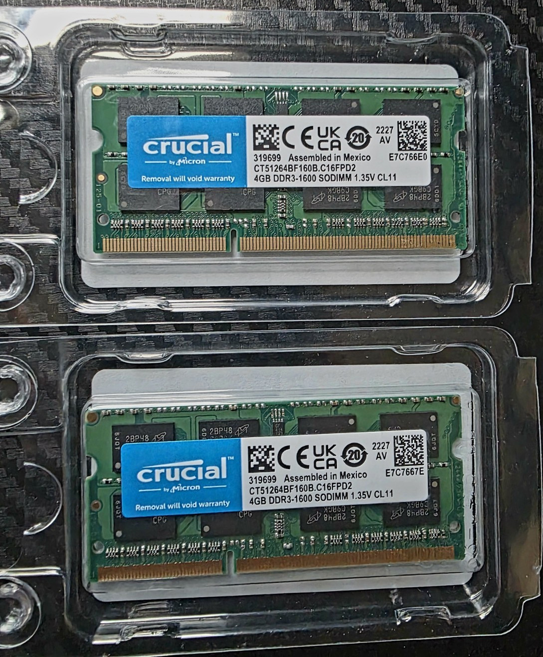 Crucial 8GB (2x4GB) DDR3L-1600 SO-DIMM 204-Pin 1.35V CL11 RAM