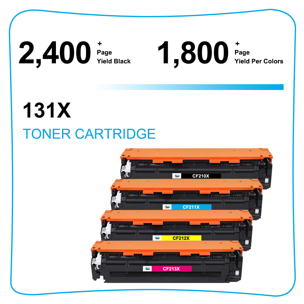 CF210X CF210A 131A Set Toner Cartridge Lot for HP Laserjet Pro 200 M276nw M251nw