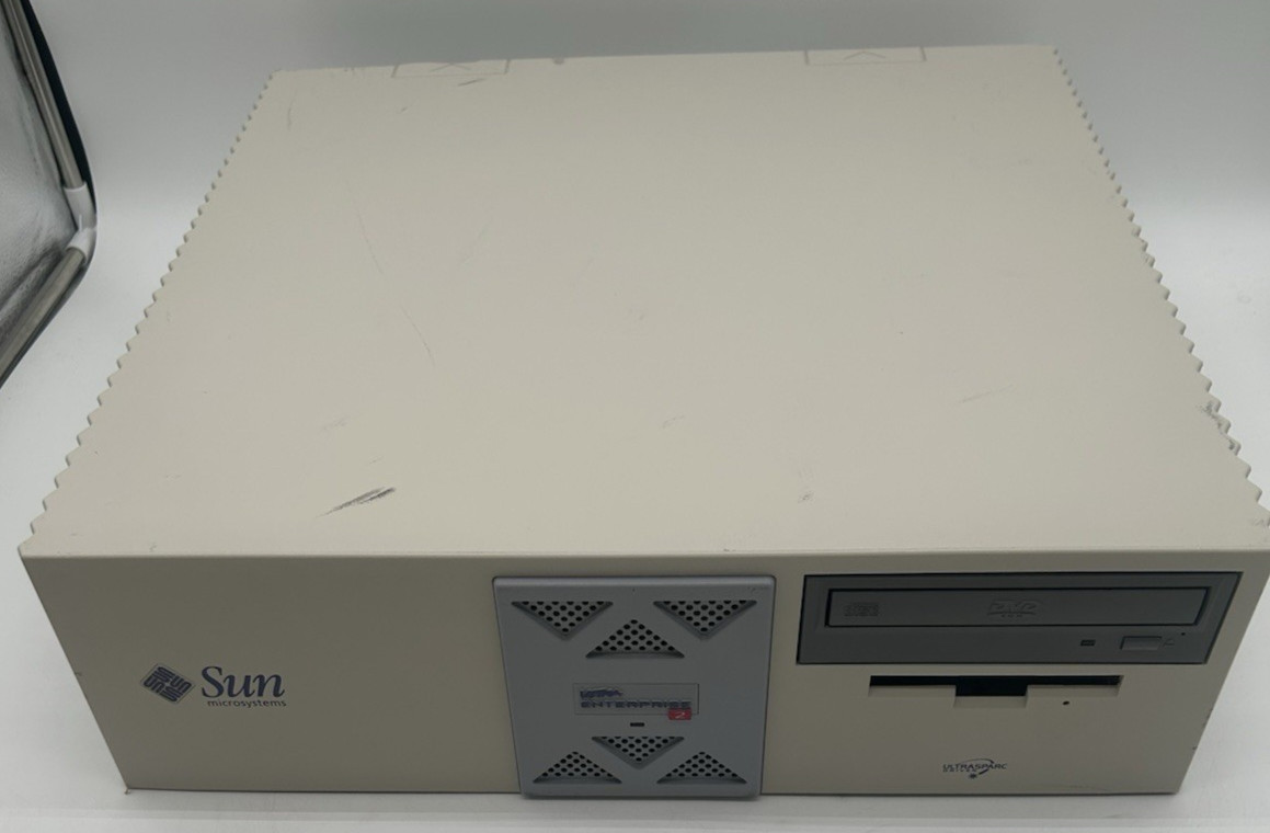 Sun Ultra 2 2X UltraSPARC-II 300MHz CPU 1GB-RAM 36GB HDD Video Card Good Tested