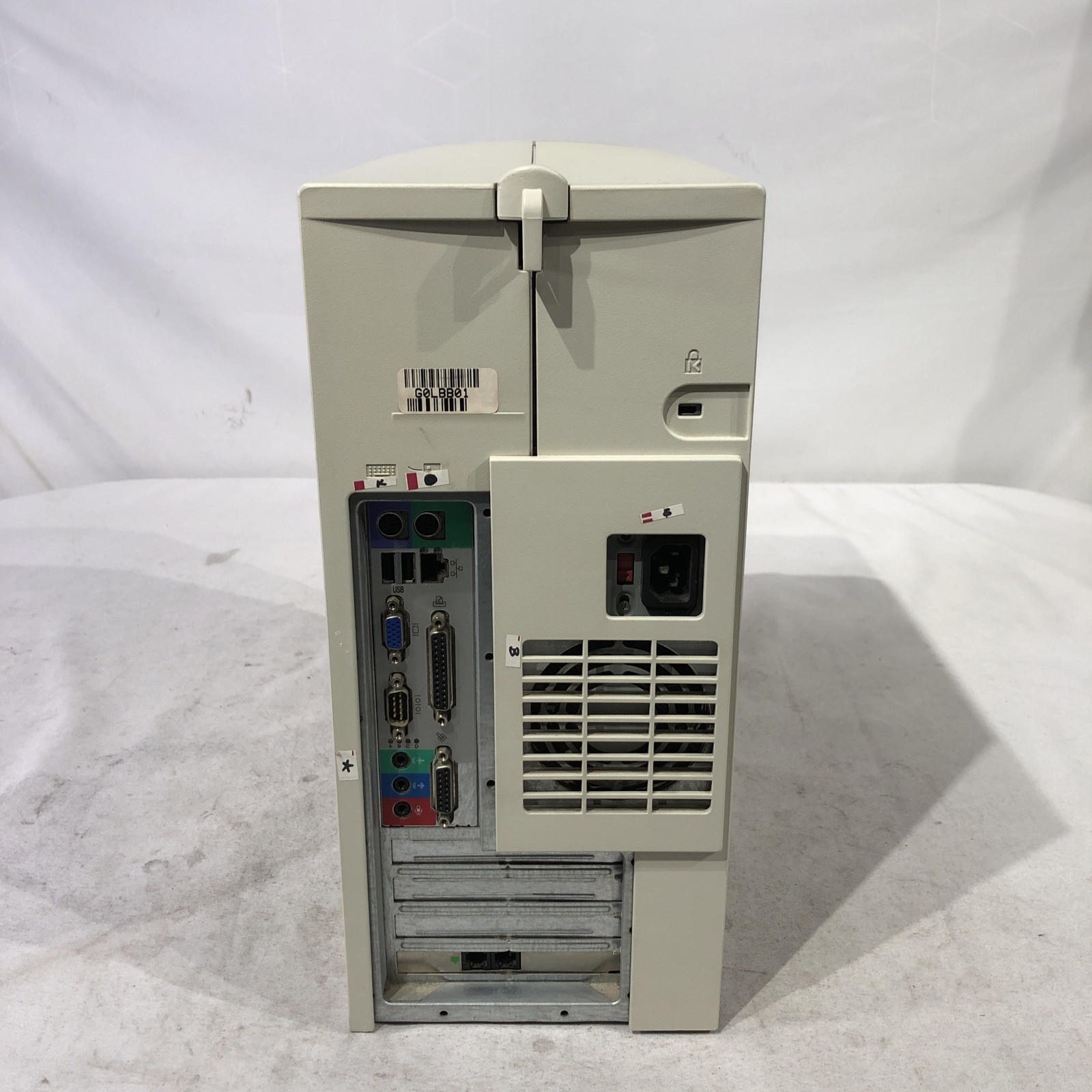 Dell Dimension L866r Intel Pentium III 866 MHz 128 MB ram No HDD/No OS