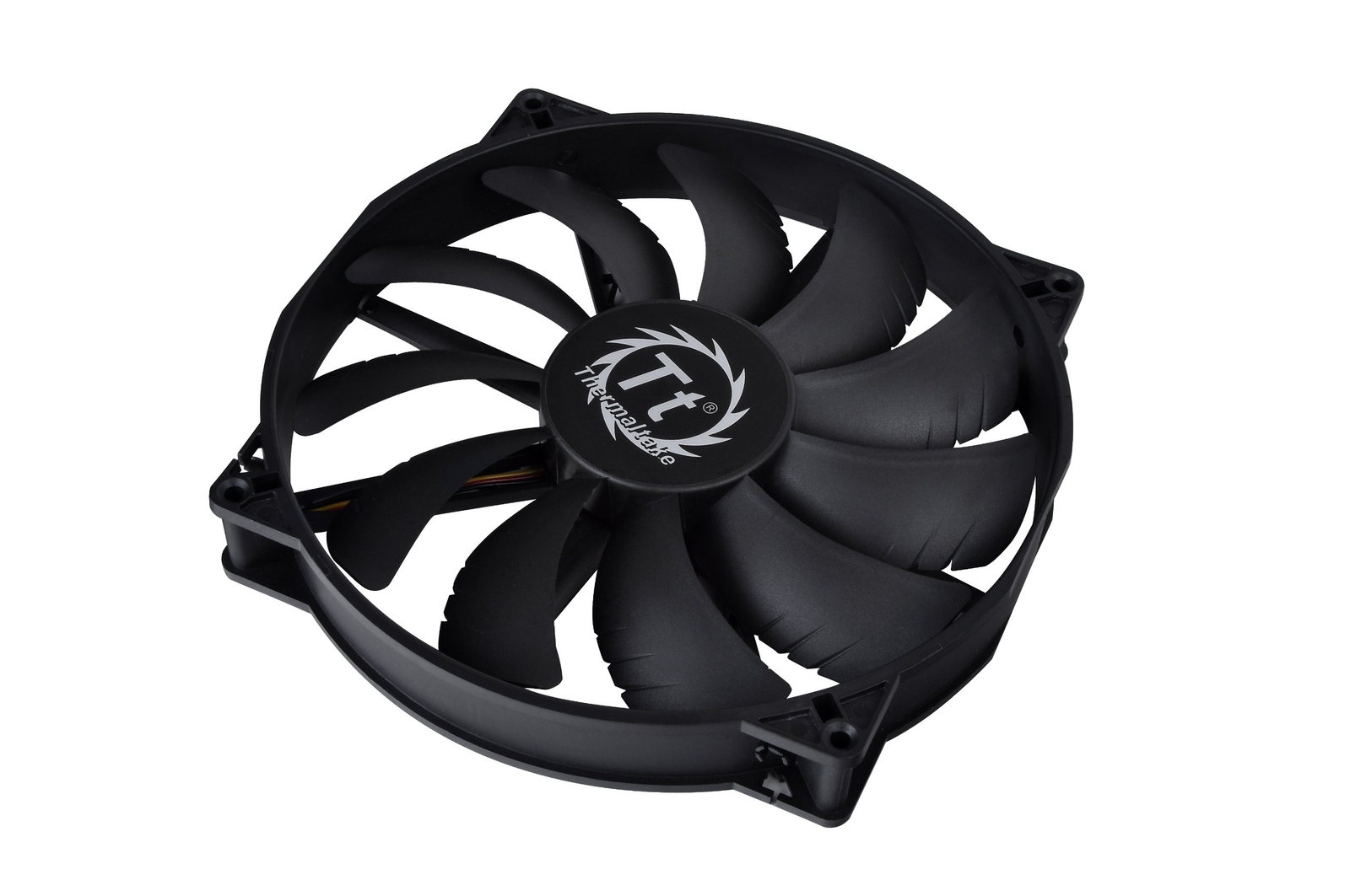 200mm Pure 20 Series Black 200x30mm Thick Quiet High Airflow Case Fan With Antiv