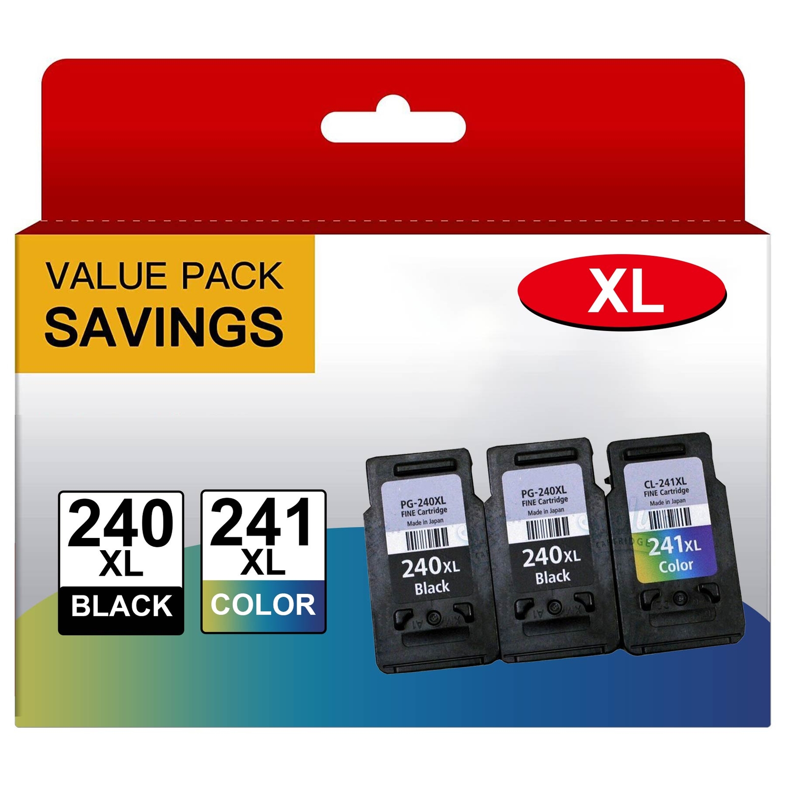 PG-240XL CL-241XL Ink Cartridge for Canon 240 241 PIXMA MG3120 MG2220 MG2120 Lot
