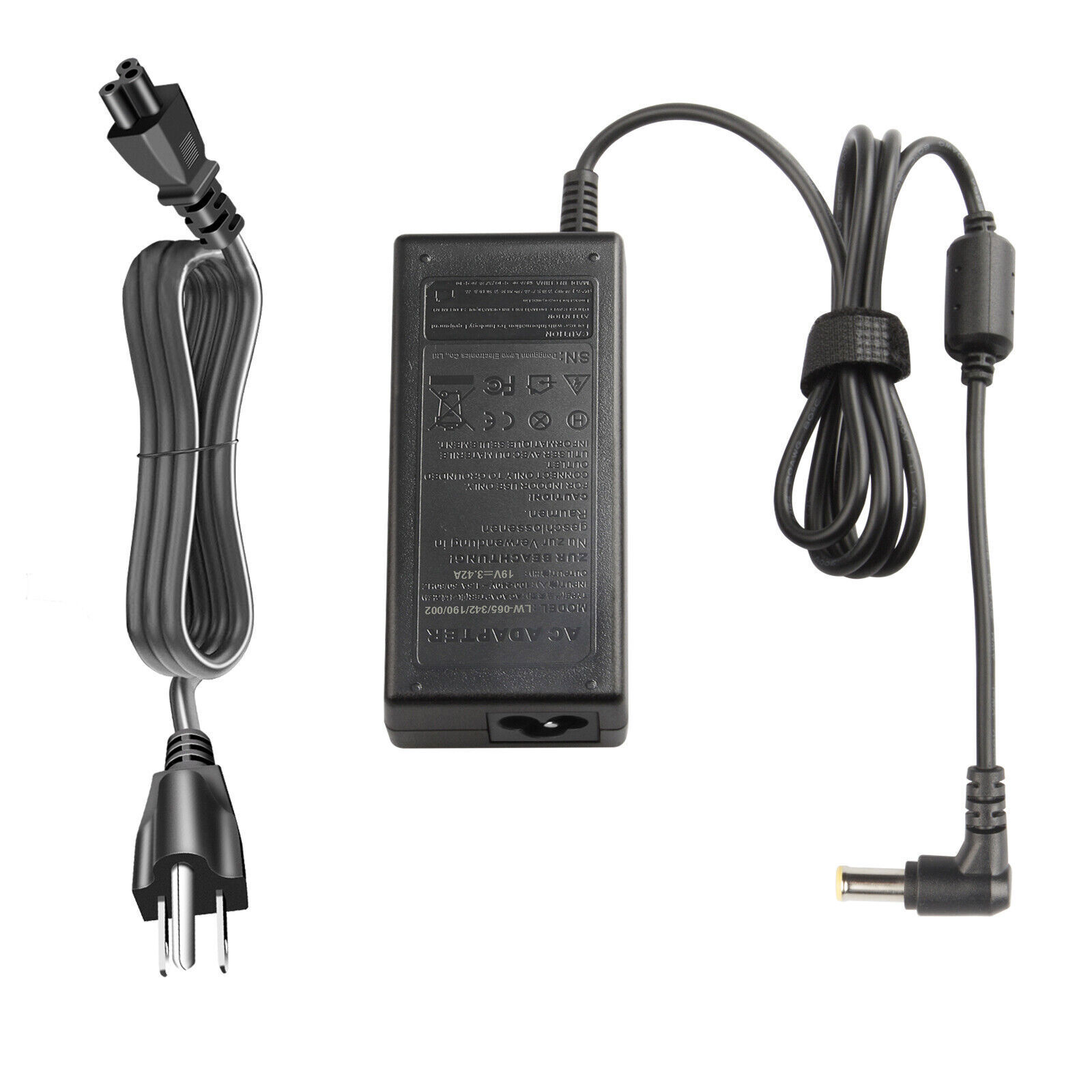 19V 3.42A 65W Laptop Adapter Power Supply Charger Cord for Gateway SA1 SA6