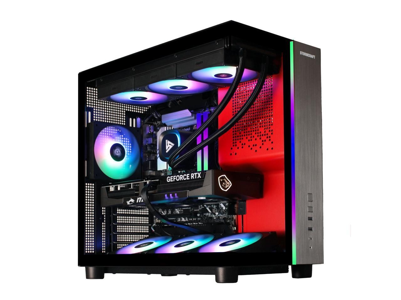 STORMCRAFT Gaming PC PHANTOM INTEL Core Ultra 7 265F NVIDIA RTX 5080 – AI