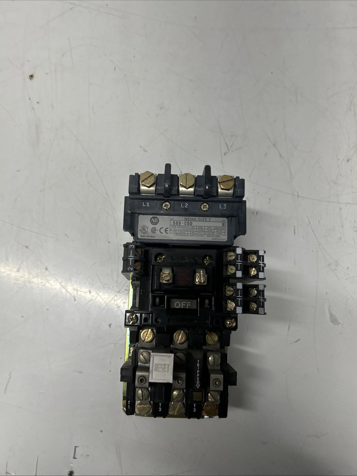 Allen Bradley 509-COD Ser B R-478