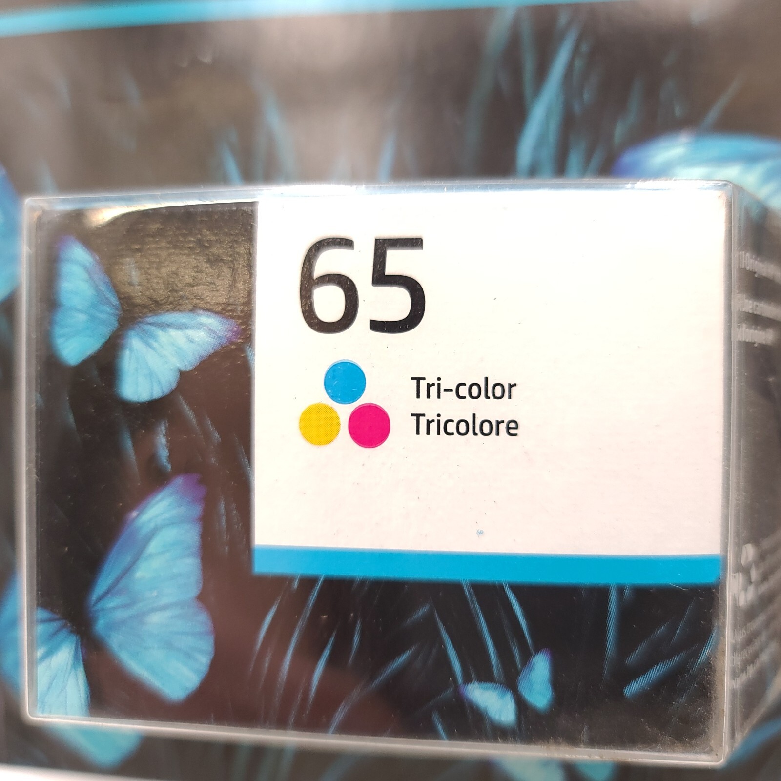 HP 65 Tri-Color Ink Cartridge For Envy & Deskjet 3700 Series Printers