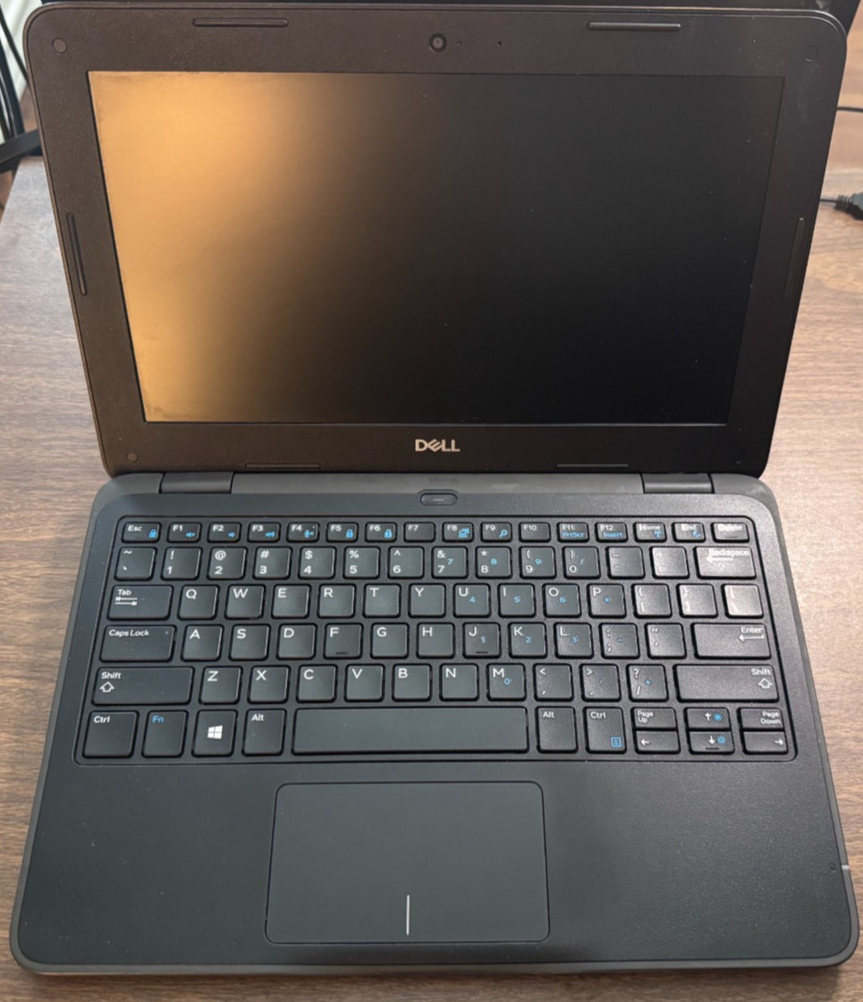 Dell Latitude 3190 Laptop – Used, Intel CPU, 4gb Ram, 62gb HD