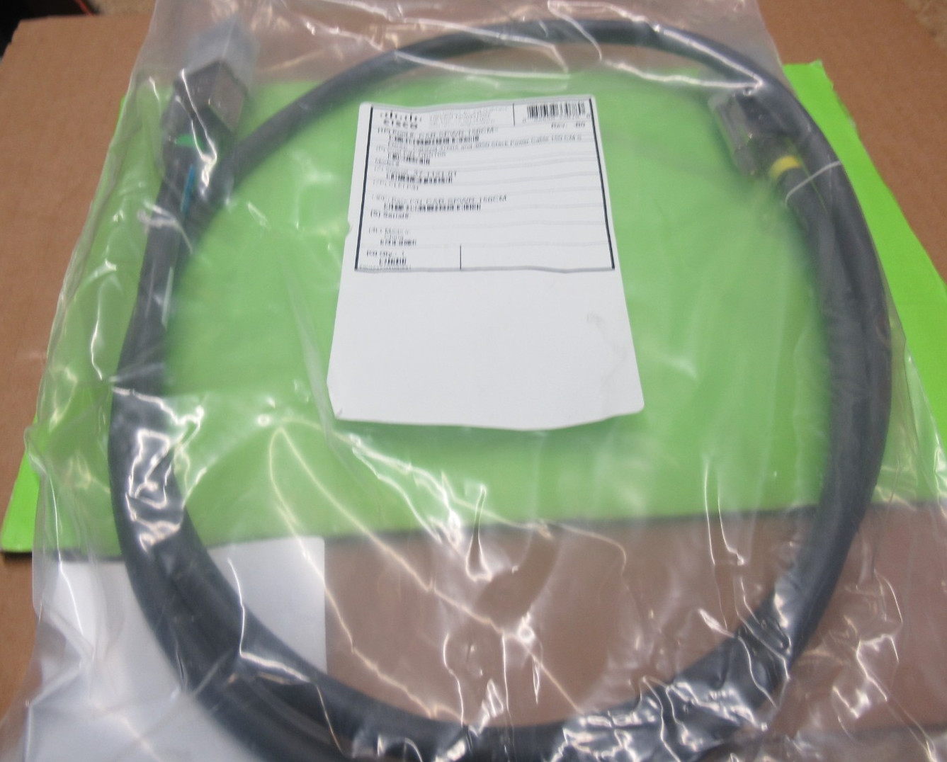Cisco 37-1121-01 CAB-SPWR 150cm 5FT 1.5 Meter Network Power Stacking Cable