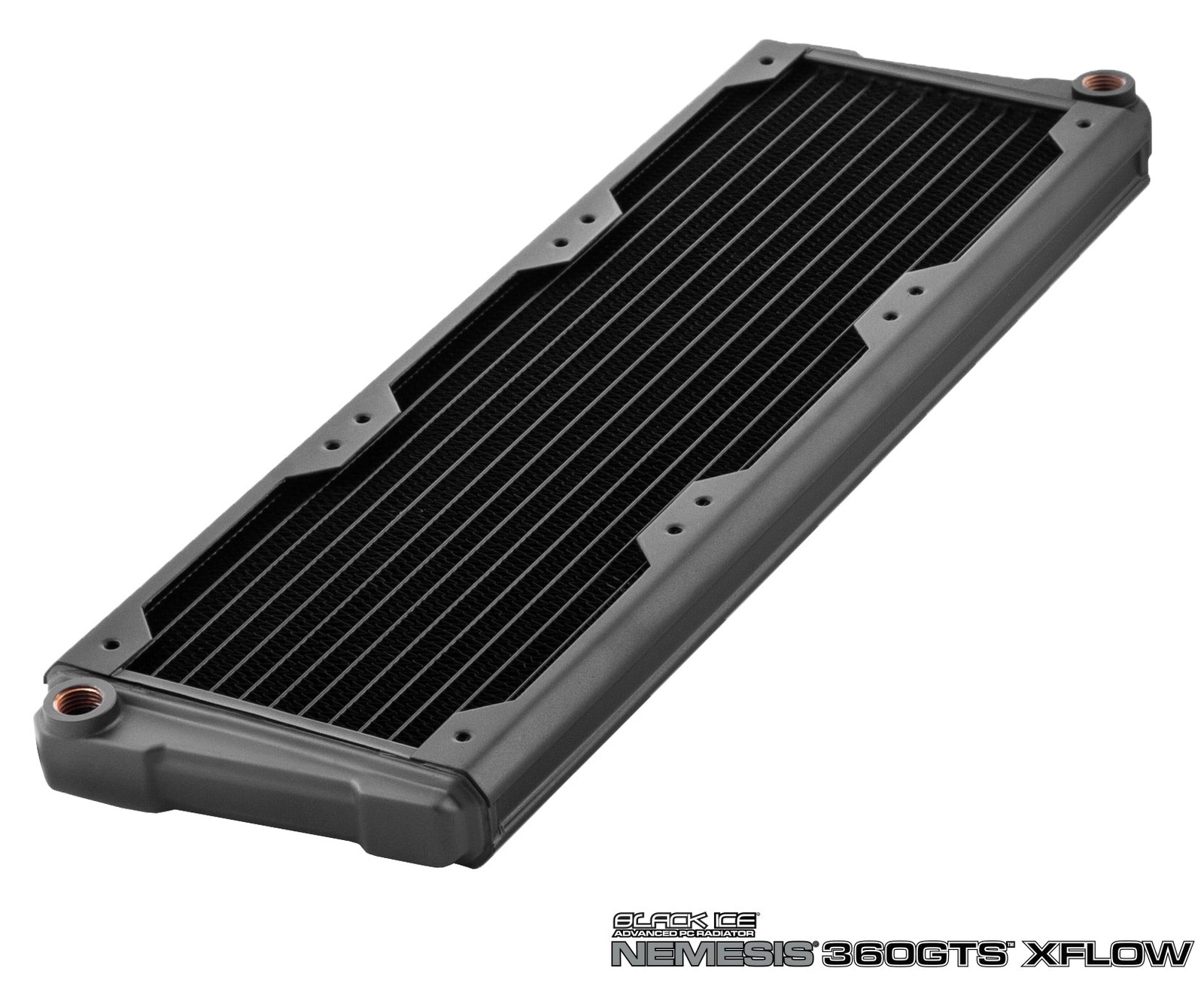 Black Ice Nemesis 360GTS® XFLOW Ultra Stealth Cross-Flow Low Profile Radiator