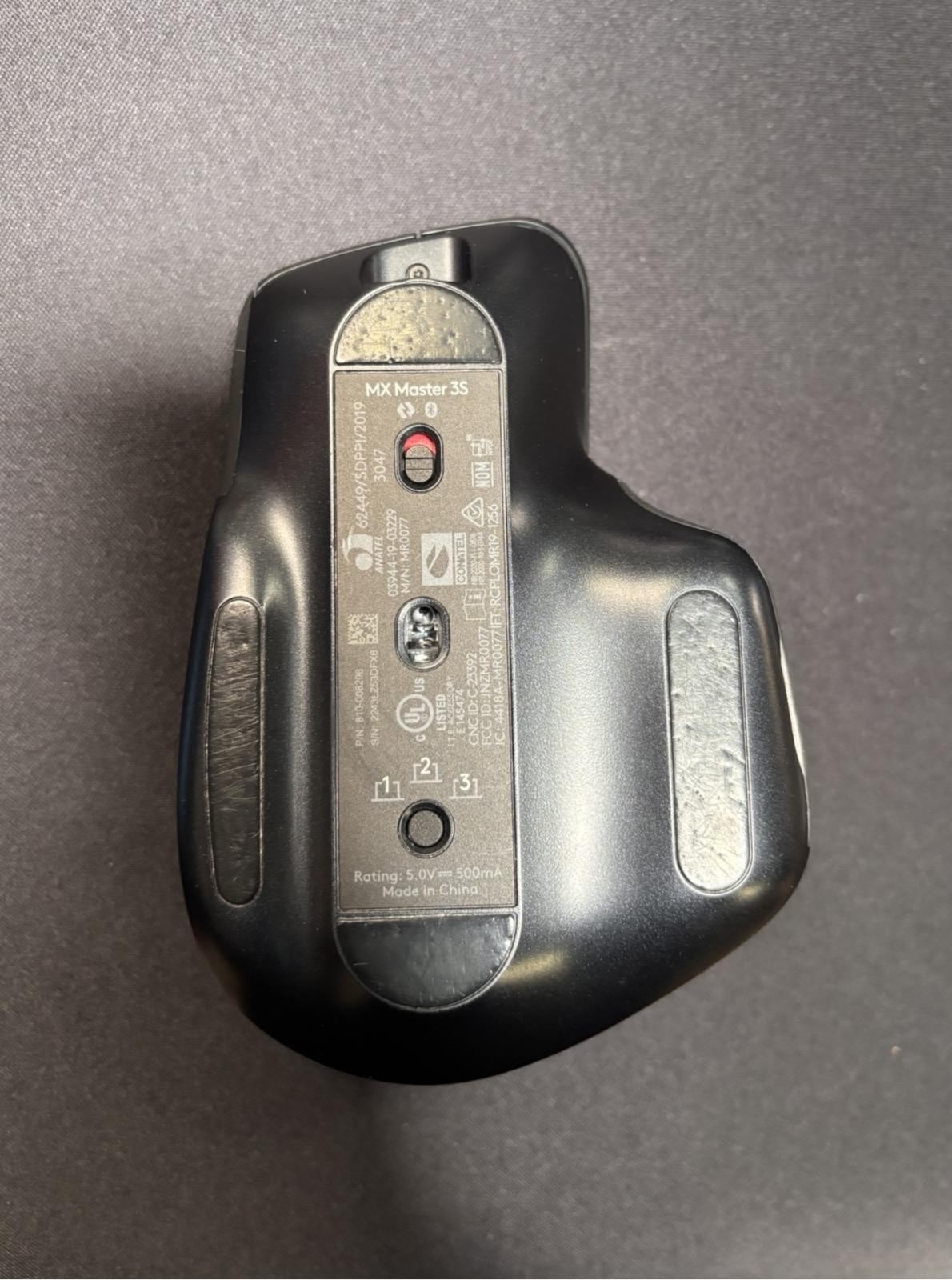 Logitech MX Master 3S Bluetooth Edition Wireless Mouse-BLACK, mouse only