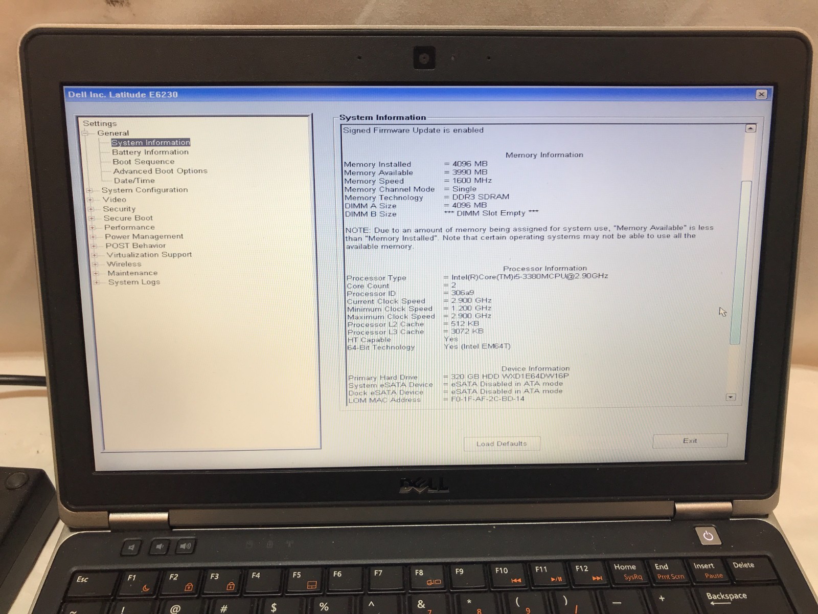 FAST Windows 7 Dell Latitude Laptop E6230 Intel Pentium i5 CPU / Charger  HDMI