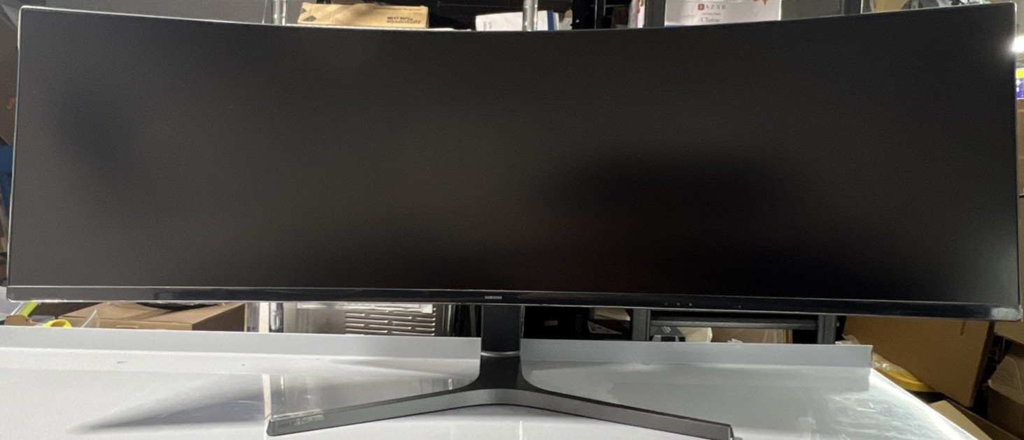 Samsung Odyssey C49RG90SSN 49″ DQHD 120Hz Curved Monitor – For Parts