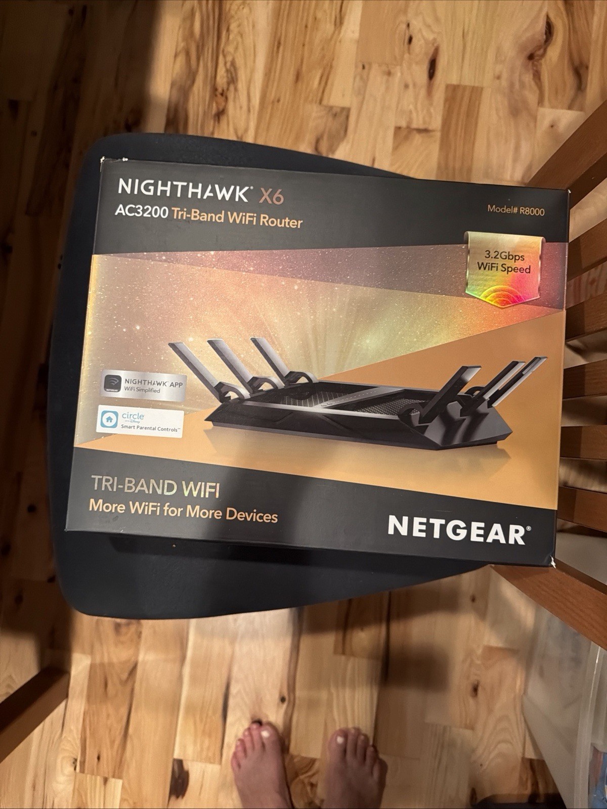 NETGEAR R8000 Nighthawk X6 AC3200 Tri-Band Wireless Router