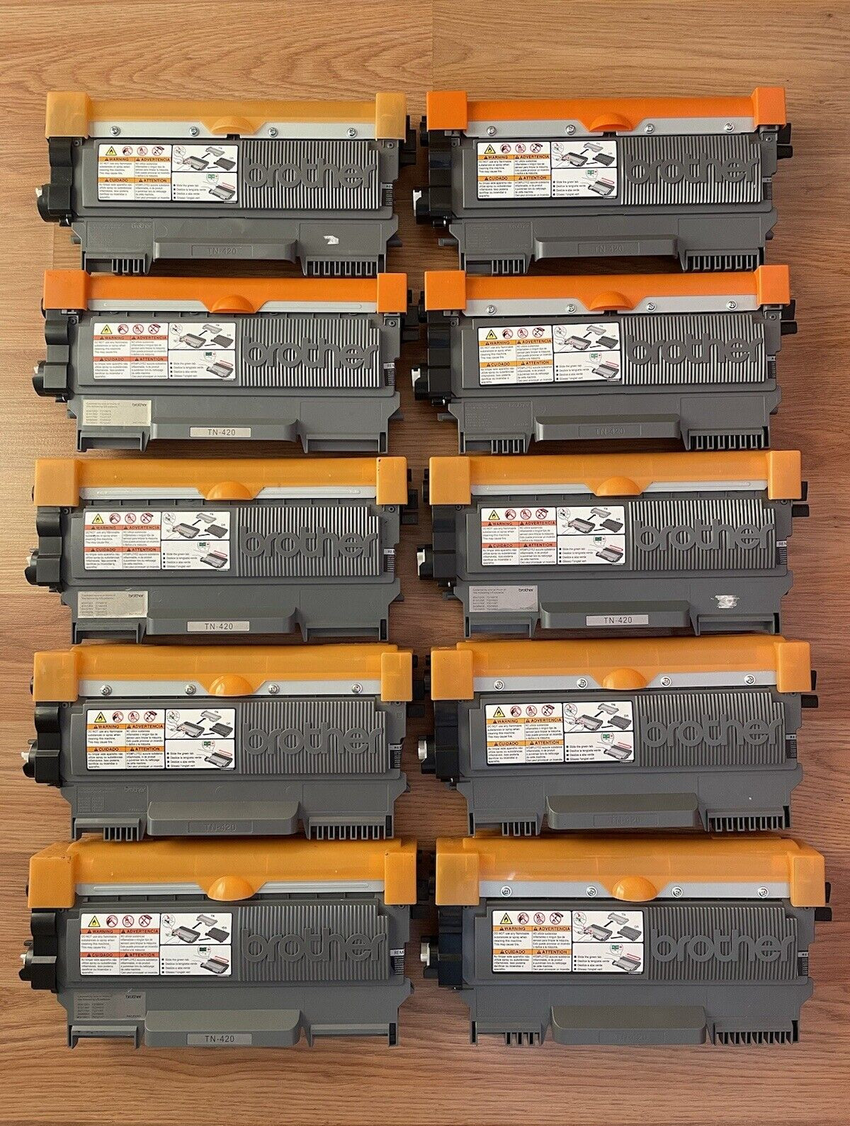 10 Pieces Brother TN-420 Genuine Empty Toner Cartridges