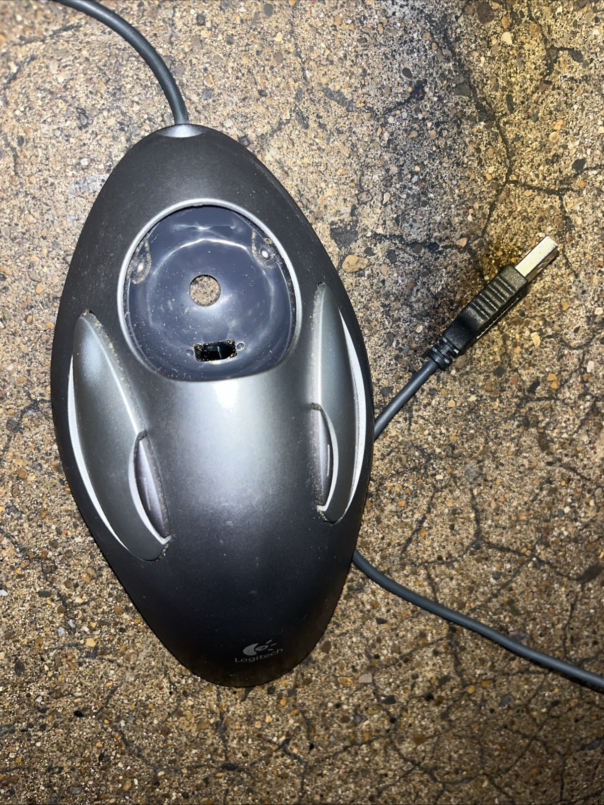 Logitech T-BC21 Trackman Marble 810-000767 – Mouse Body ONLY (Ball NOT included)